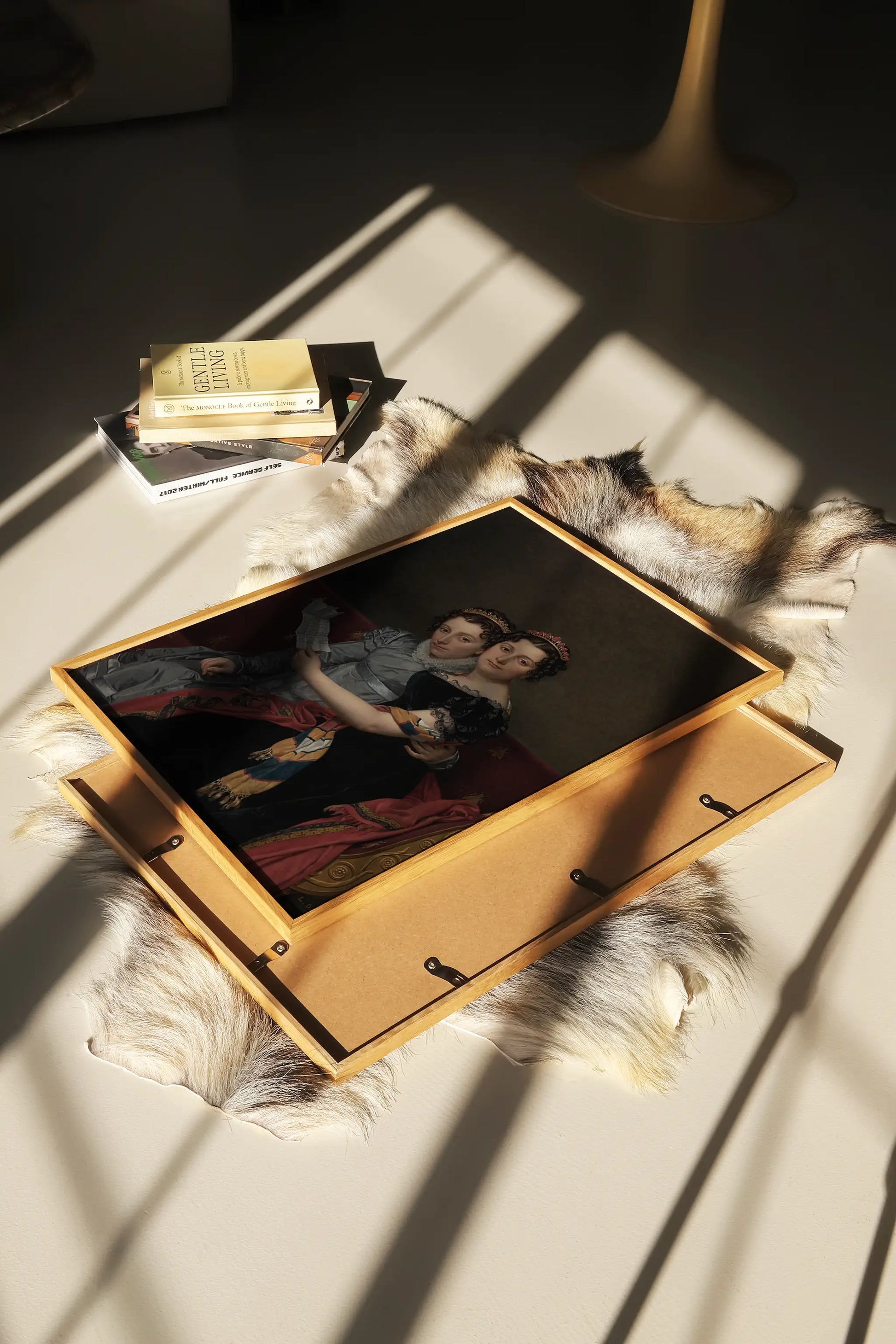 Jacques Louis David - The Sisters Zénaïde And Charlotte Bonaparte #60 poster print