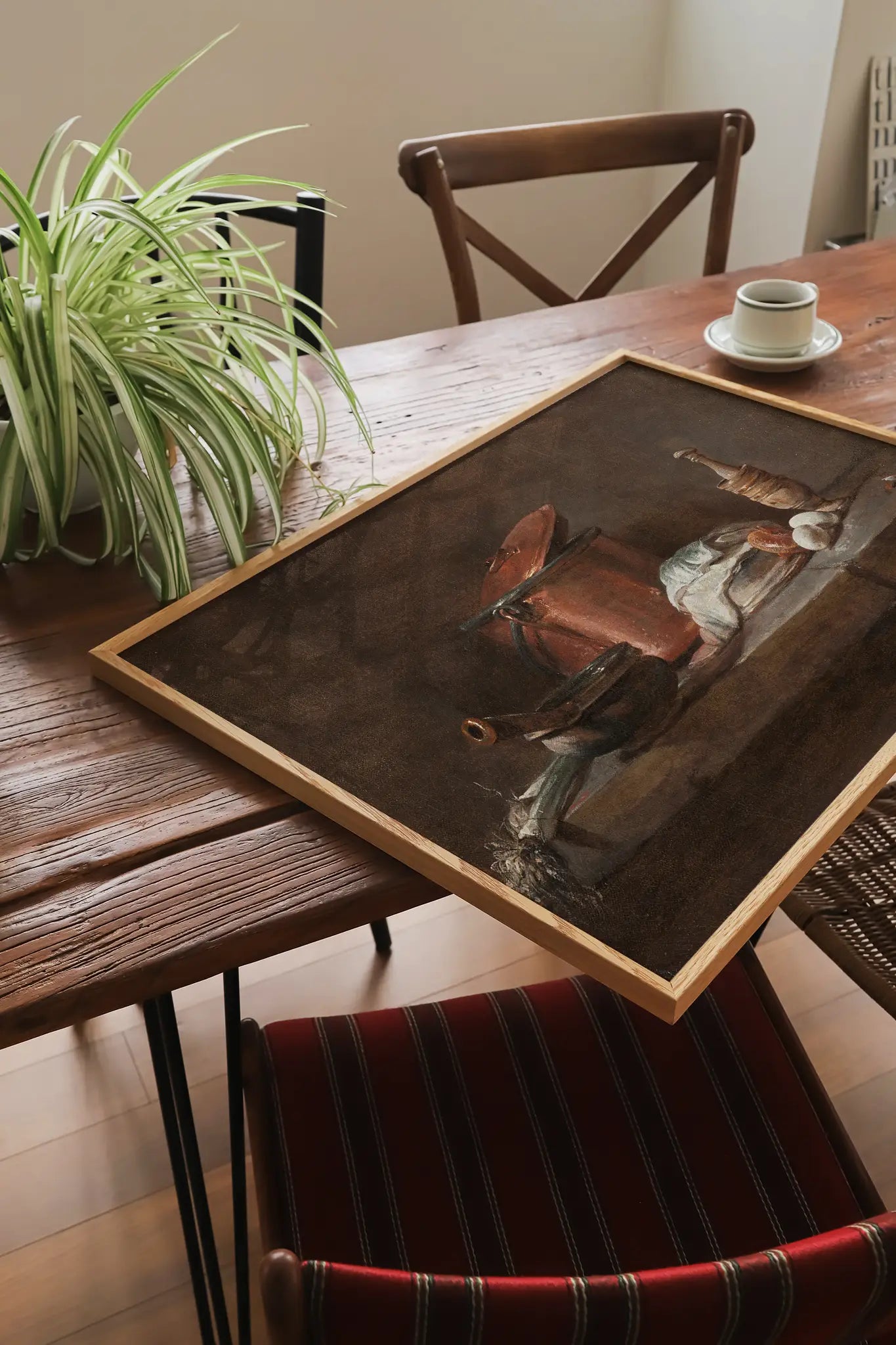 Jean-Siméon Chardin - Kitchen Utensils #76 a beautiful winter painting reproduction printed by GalleryInk.Art