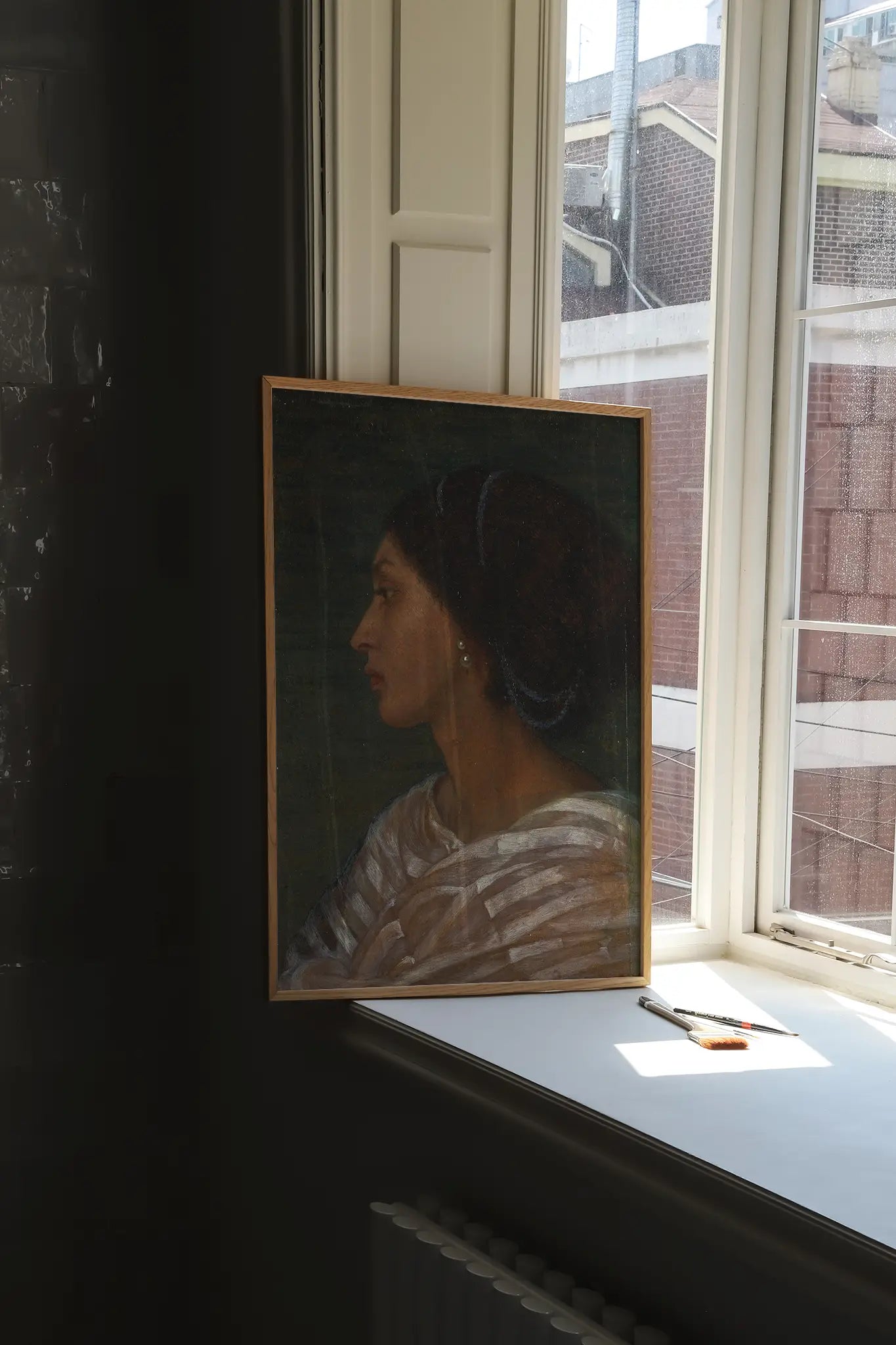 Joanna Boyce Wells - Head of a Mulatto Woman #13 poster print