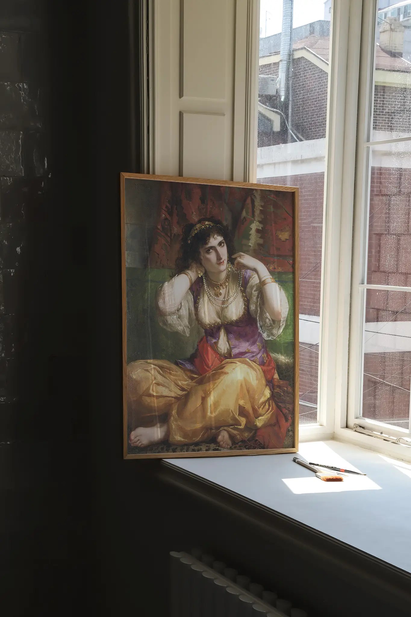 Charles Louis Müller - The Odalisque #99 poster print