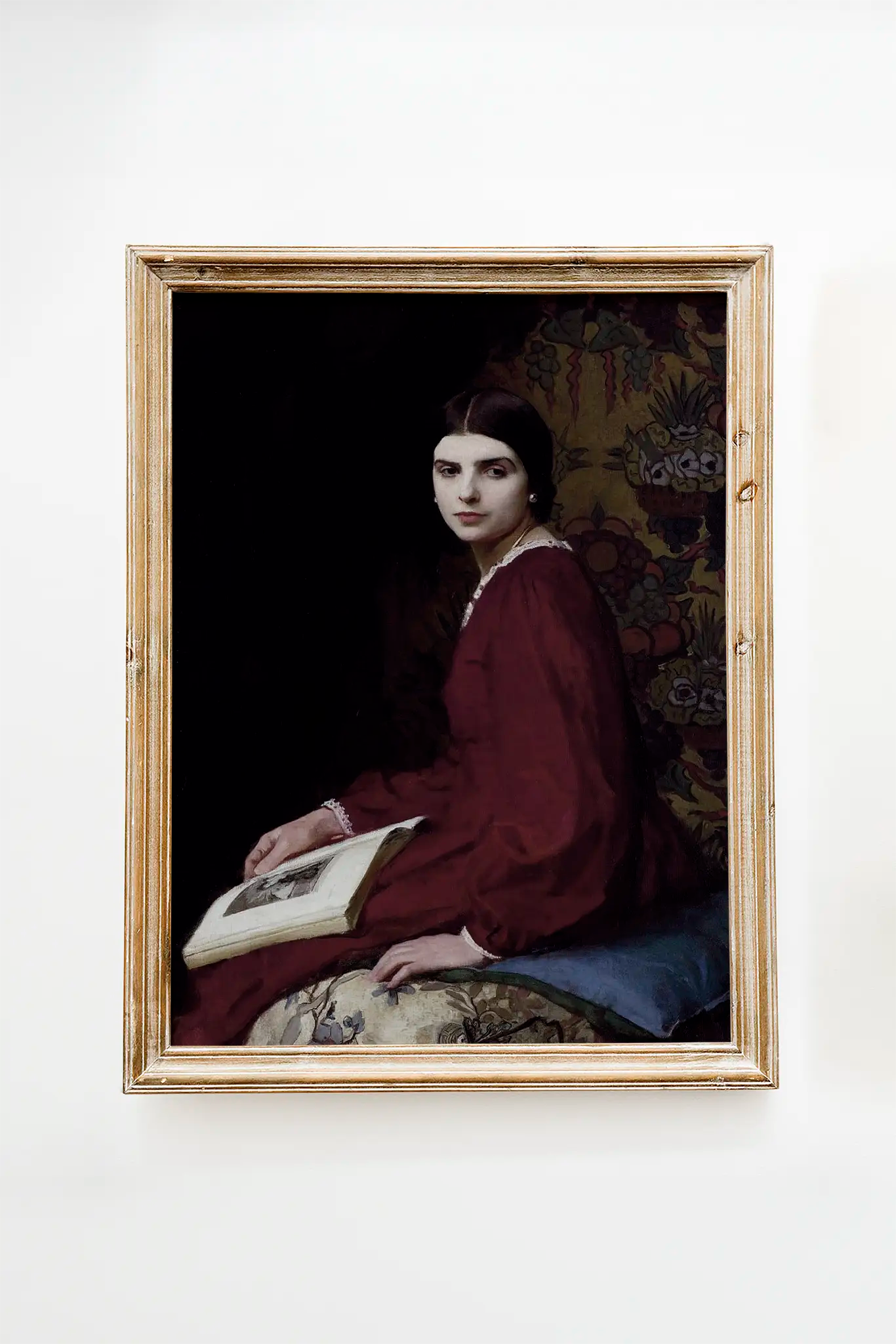 George Spencer Watson - Portrait Of Betty Mccann #70 poster print