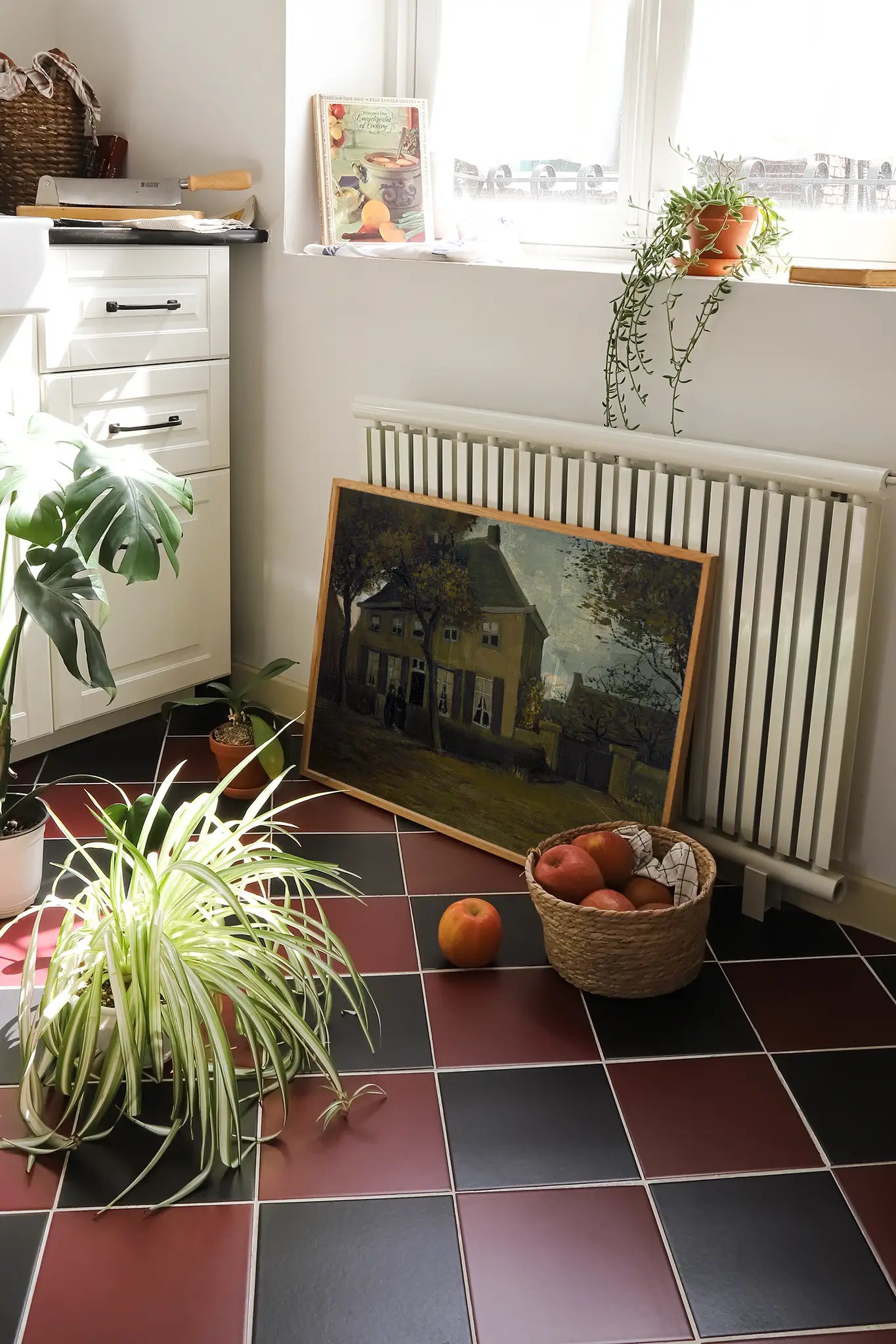 Vincent van Gogh - The vicarage at Nuenen #170 vintage print by GalleryInk.Art