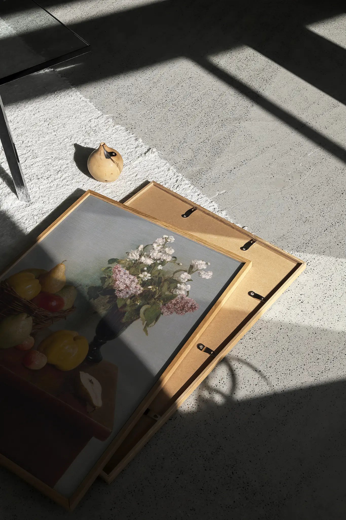 Henri Fantin-Latour - Still Life with Flowers and Fruit #54 a beautiful painting reproduction printed by GalleryInk.Art, a store providing still life wall art prints