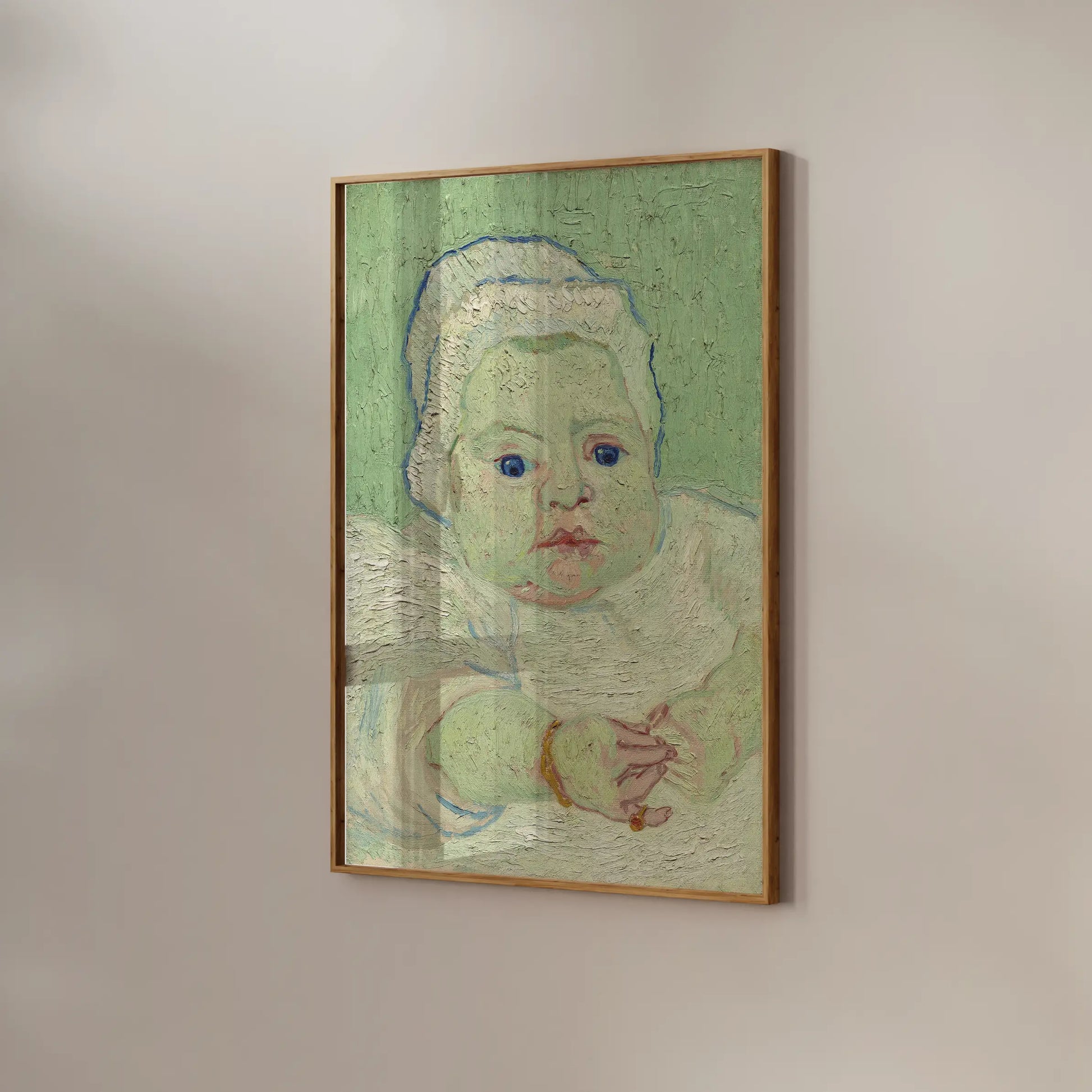 Vincent Van Gogh - Roulin’s Baby #6 a beautiful painting reproduction by GalleryInk.Art