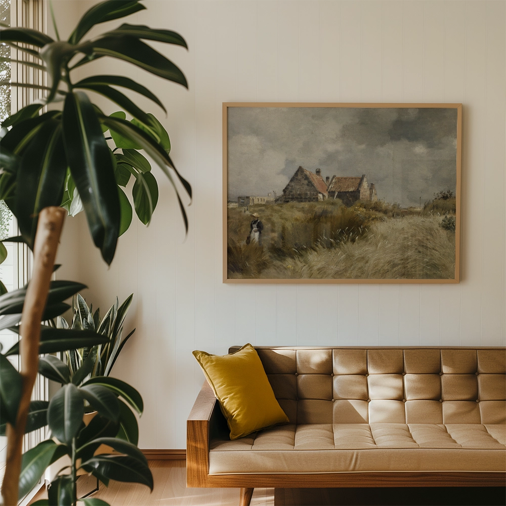 Cottage in the Dunes - Art Print Mockup 3