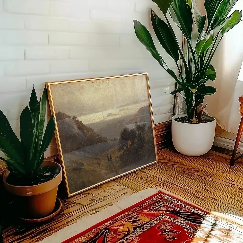 The Golden Gate - Art Print Mockup 2
