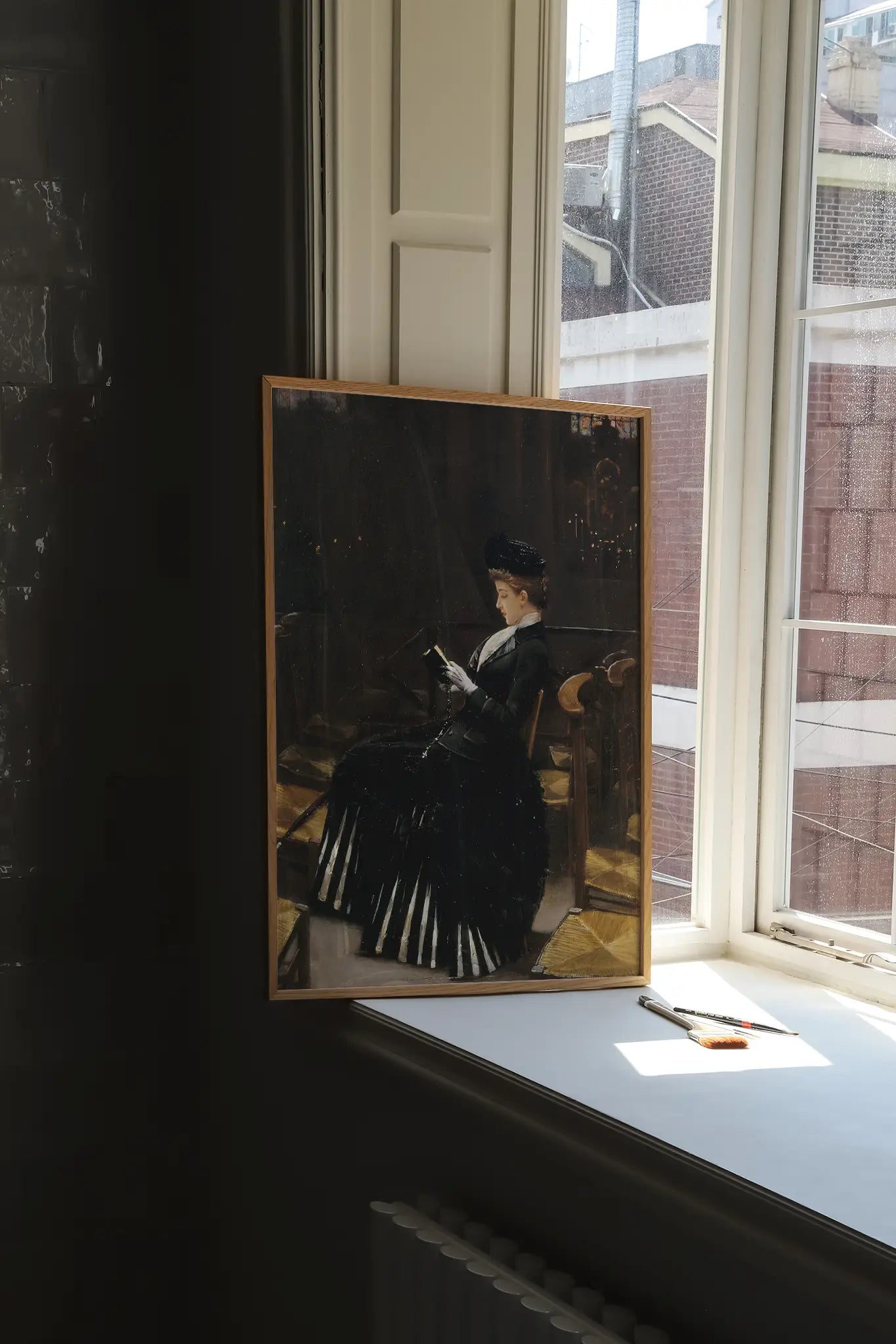 Jean Béraud - Femme en prière #130 poster print