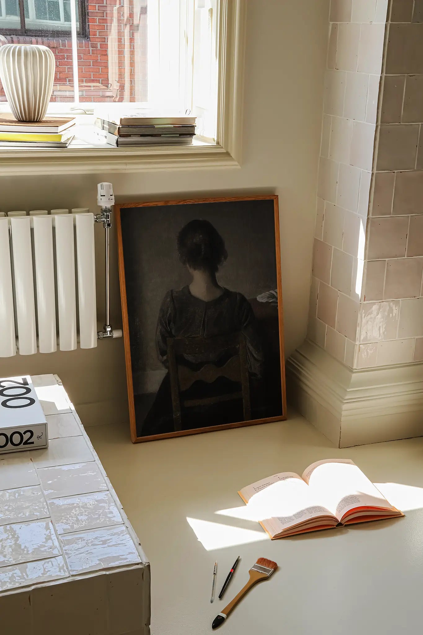 Wilhelm Hammershoi - Rest #17 poster print