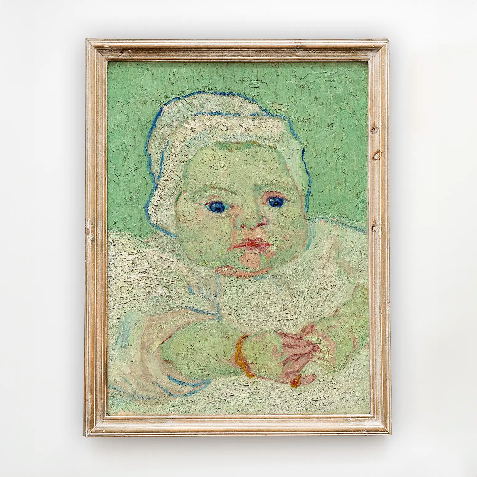 Vincent Van Gogh - Roulin’s Baby #6 a beautiful painting reproduction by GalleryInk.Art