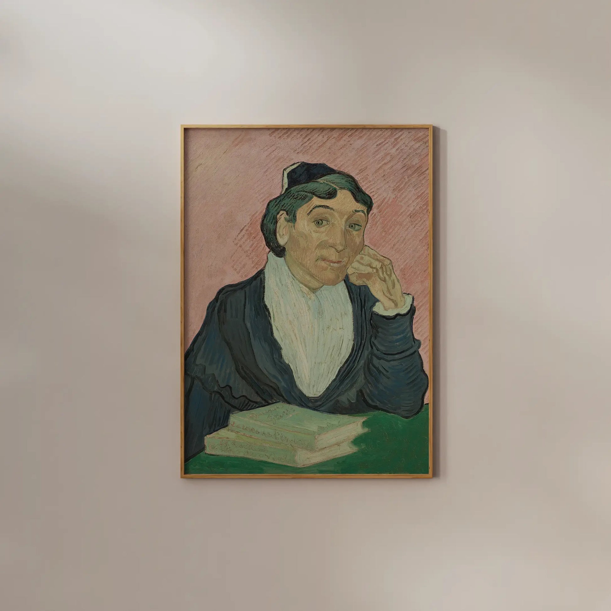 Vincent Van Gogh - The Woman from Arles #135 a beautiful painting reproduction by GalleryInk.Art