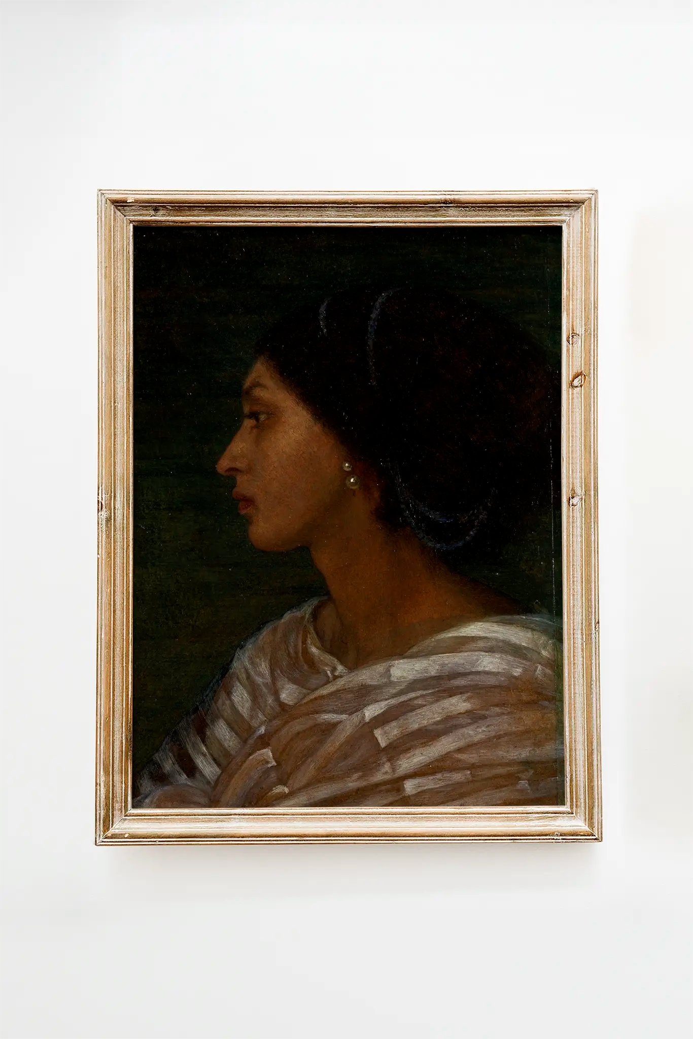 Joanna Boyce Wells - Head of a Mulatto Woman #13 poster print