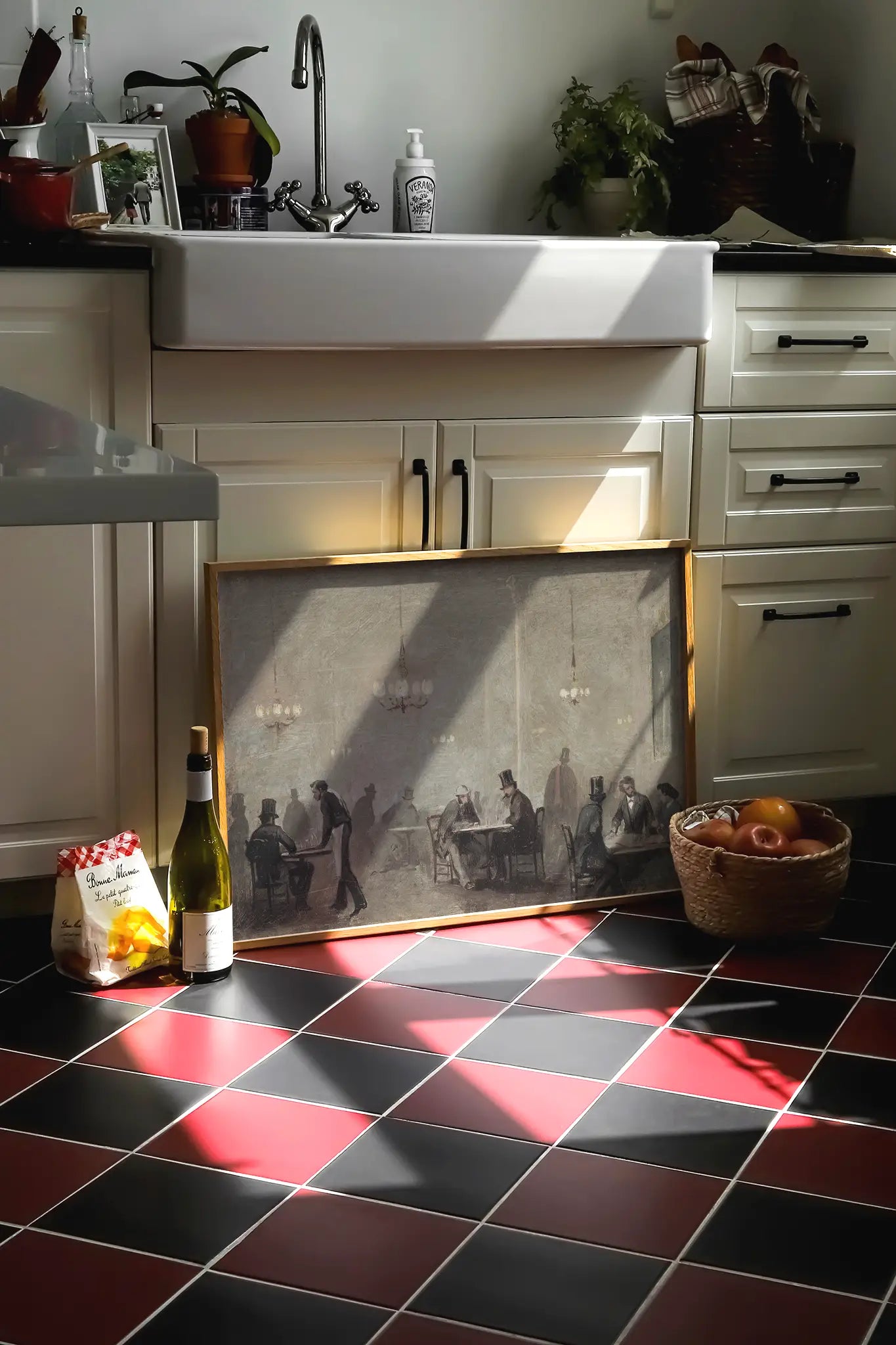Ricardo Balaca - The Cafe #22 a beautiful painting reproduction printed by GalleryInk.Art, a store providing vintage portraits prints