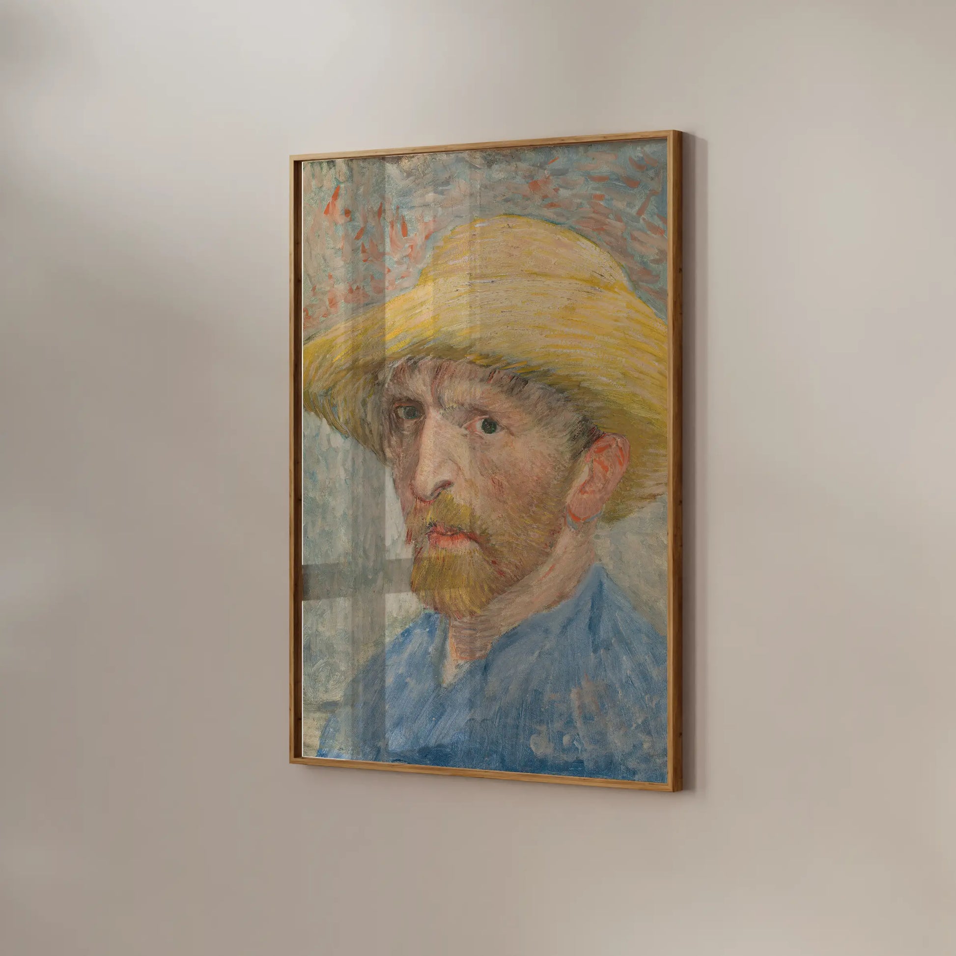 Vincent Van Gogh - Self-Portrait #87 a beautiful painting reproduction by GalleryInk.Art
