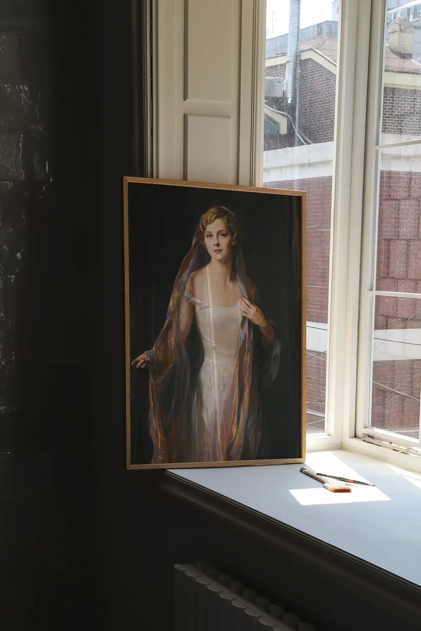 Philip Alexius de László - Portrait Of Edith Hope Iselin #95 poster print