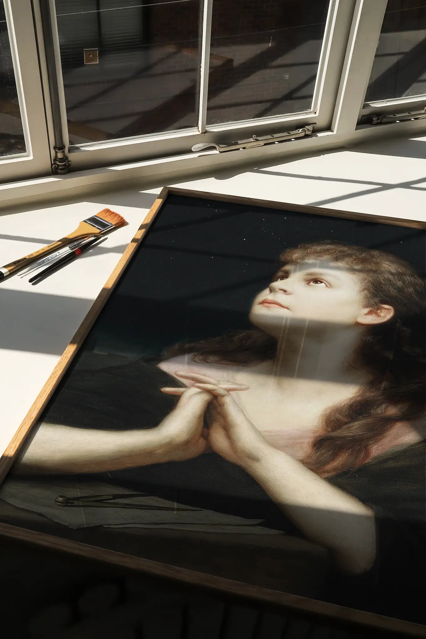 Gabriel von Max - Urania #122 poster print