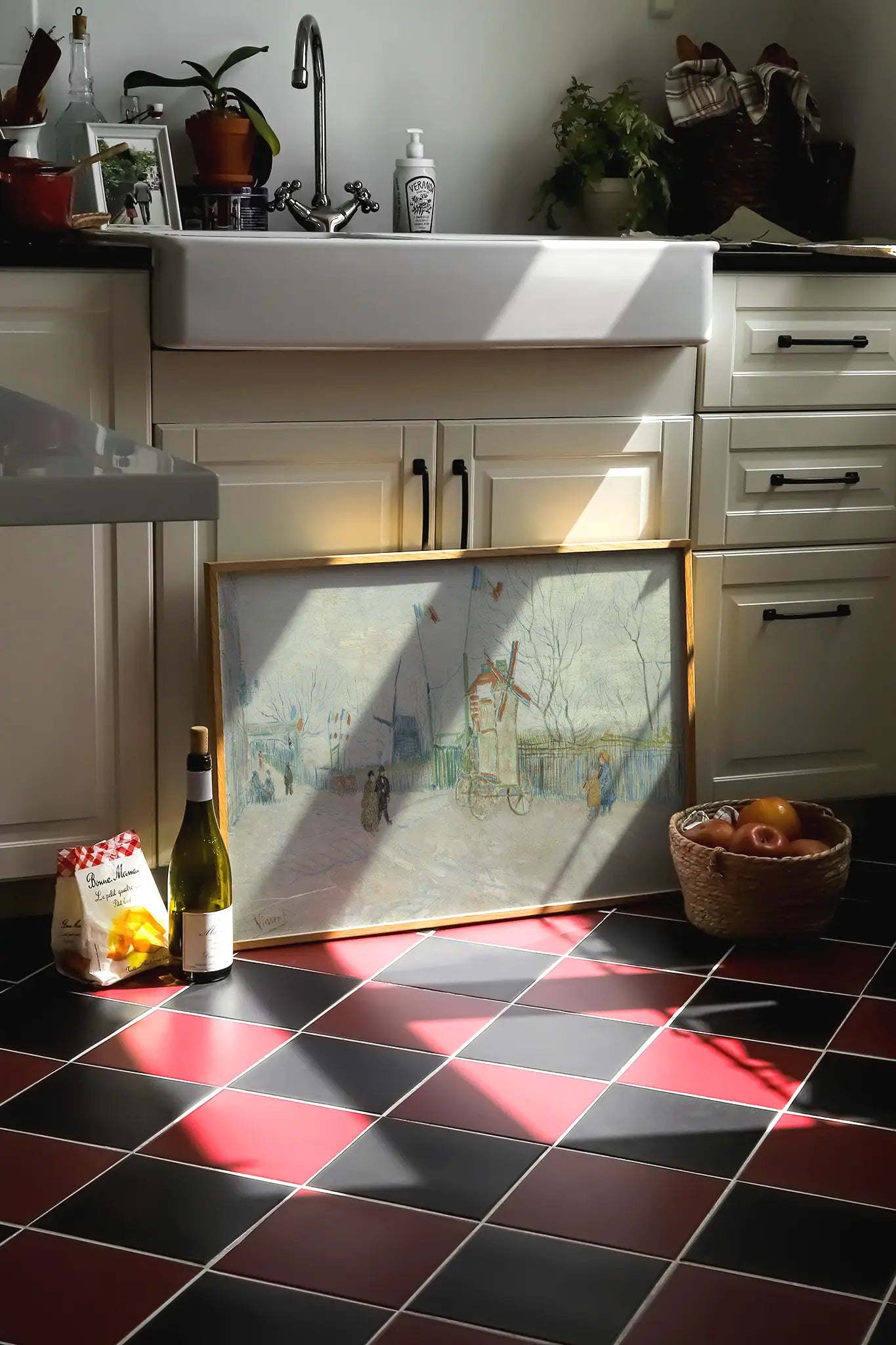 Vincent van Gogh - Impasse des Deux Frères #158 a beautiful painting reproduction printed by GalleryInk.Art
