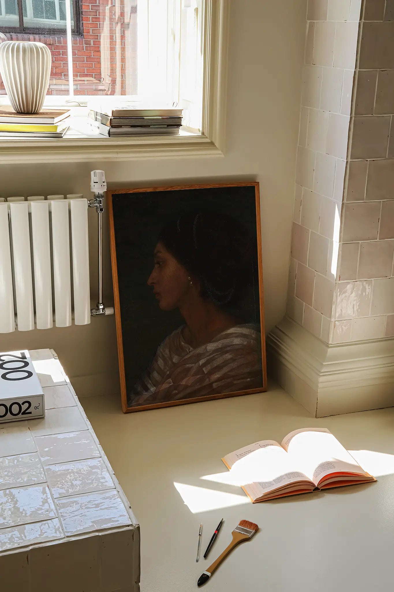 Joanna Boyce Wells - Head of a Mulatto Woman #13 poster print