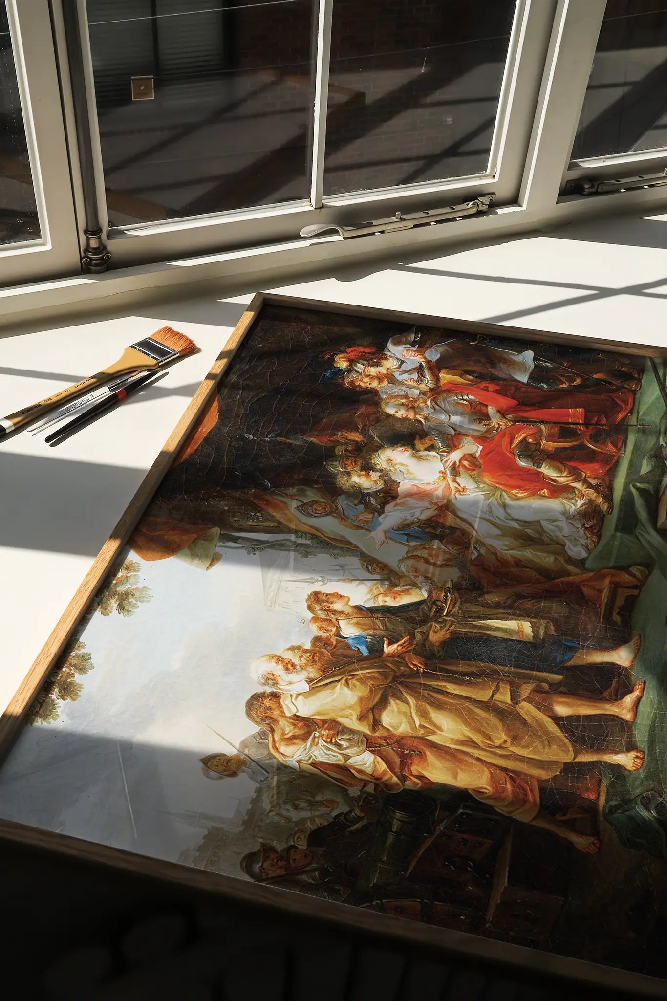 Jean-Simon Berthélemy - The Burghers Of Calais #9 a beautiful painting reproduction printed by GalleryInk.Art, a store providing mythology wall art prints