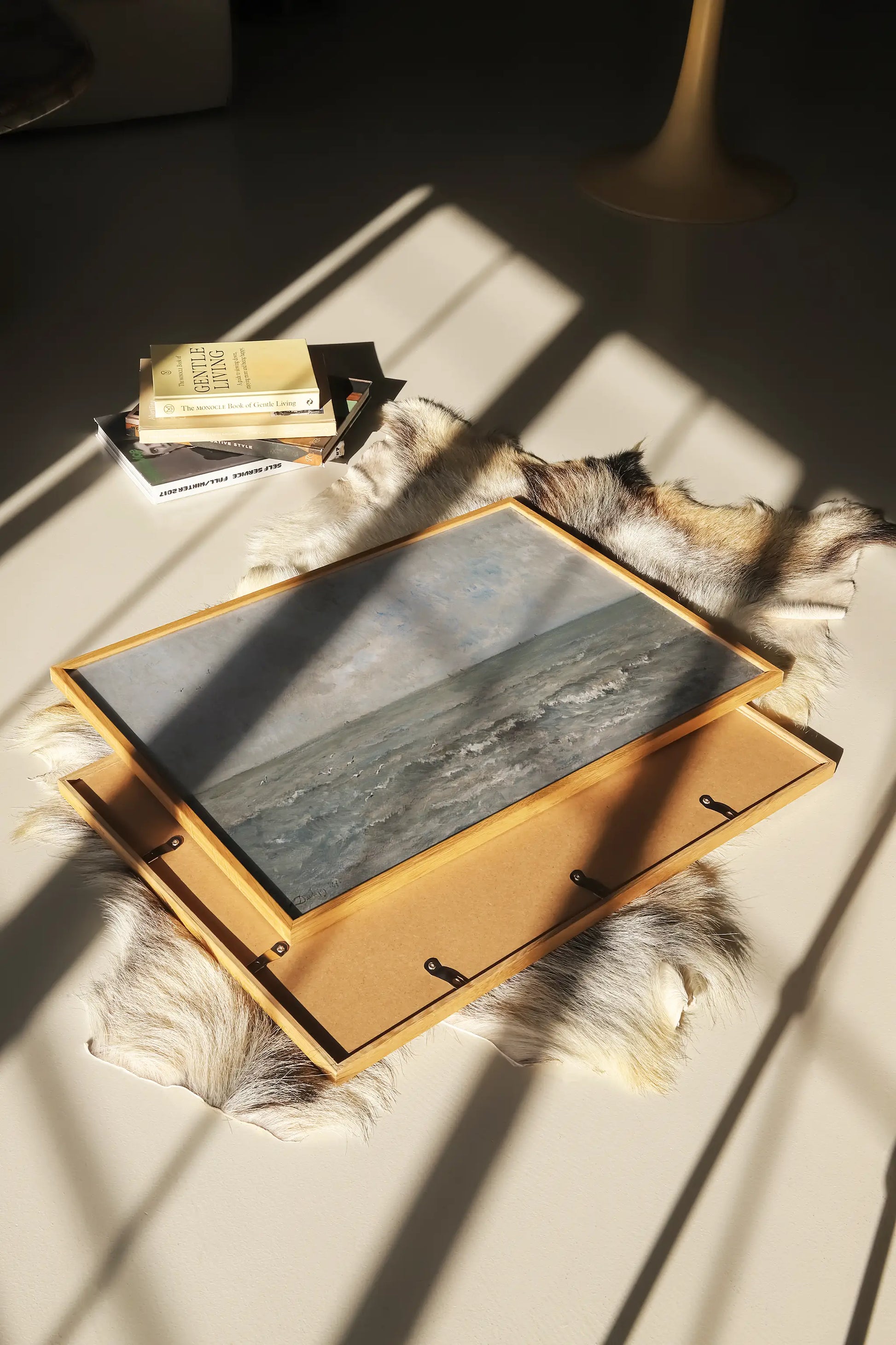 Charles-François Daubigny - Seascape #19 a beautiful seascape painting reproduction printed by GalleryInk.Art
