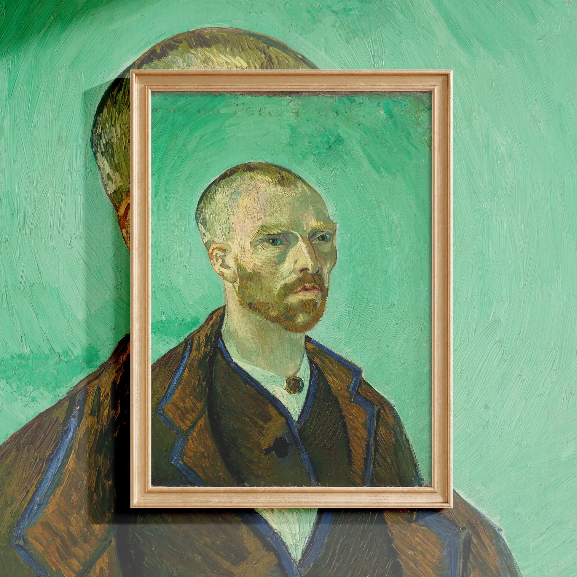 Vincent Van Gogh - Self Portrait #137 a beautiful painting reproduction by GalleryInk.Art