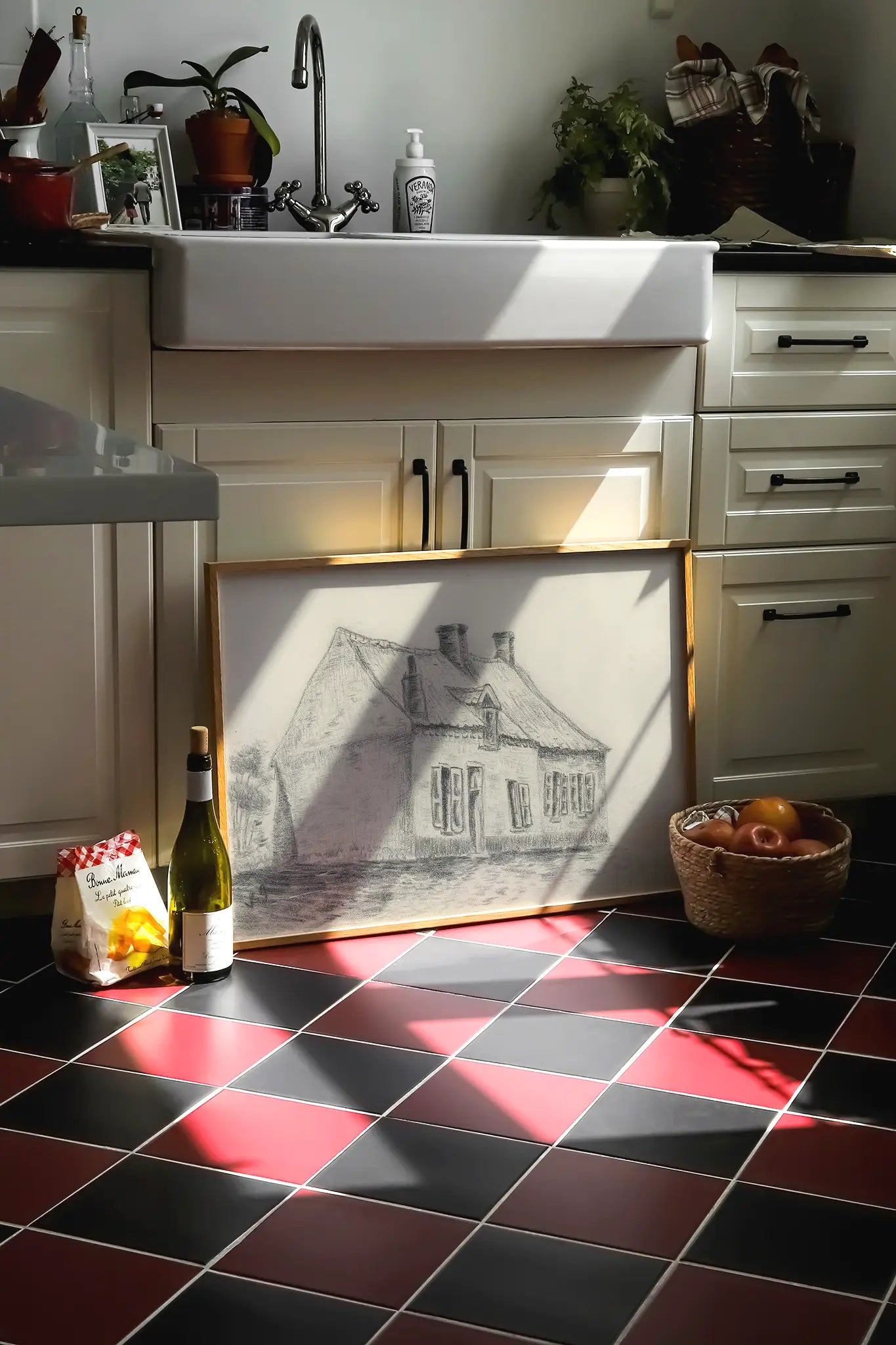 Vincent van Gogh - The Magrot House, Cuesmes #213 vintage print by GalleryInk.Art