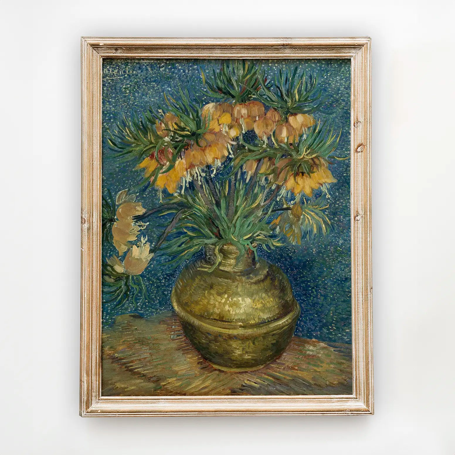 Vincent Van Gogh - Imperial Fritillaries in a Copper Vase #141 a beautiful painting reproduction by GalleryInk.Art