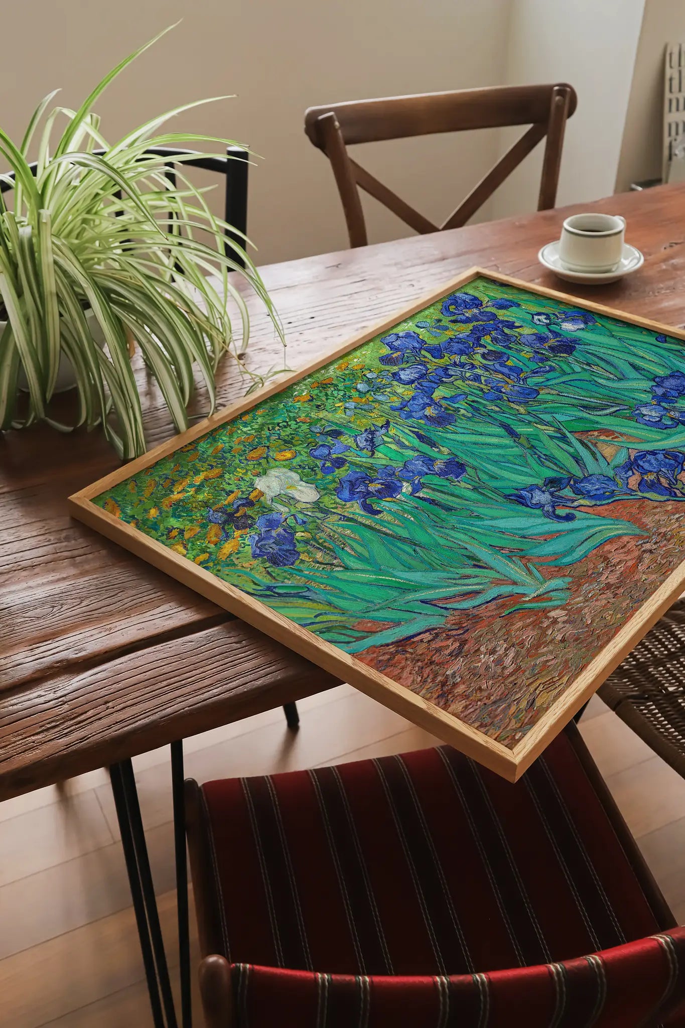 Vincent van Gogh - Irises #15 a beautiful painting reproduction printed by GalleryInk.Art