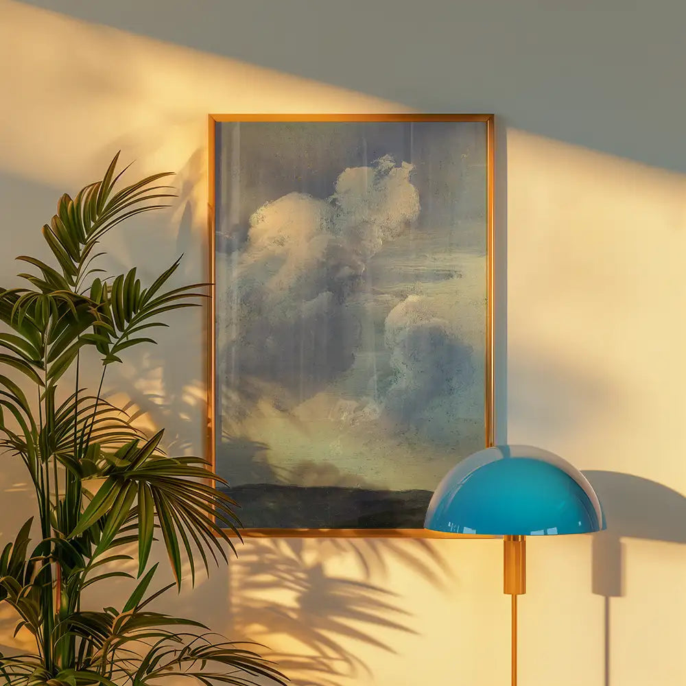 Skyer Studie by Johan Christian Claussen Dahl - Art Print Mockup 3