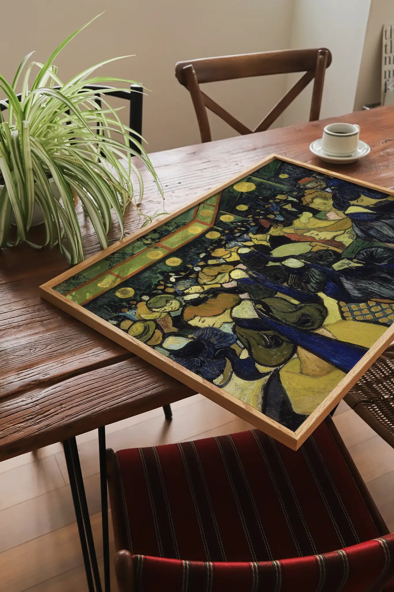 Vincent van Gogh - The Dance Hall In Arles #50 vintage print by GalleryInk.Art