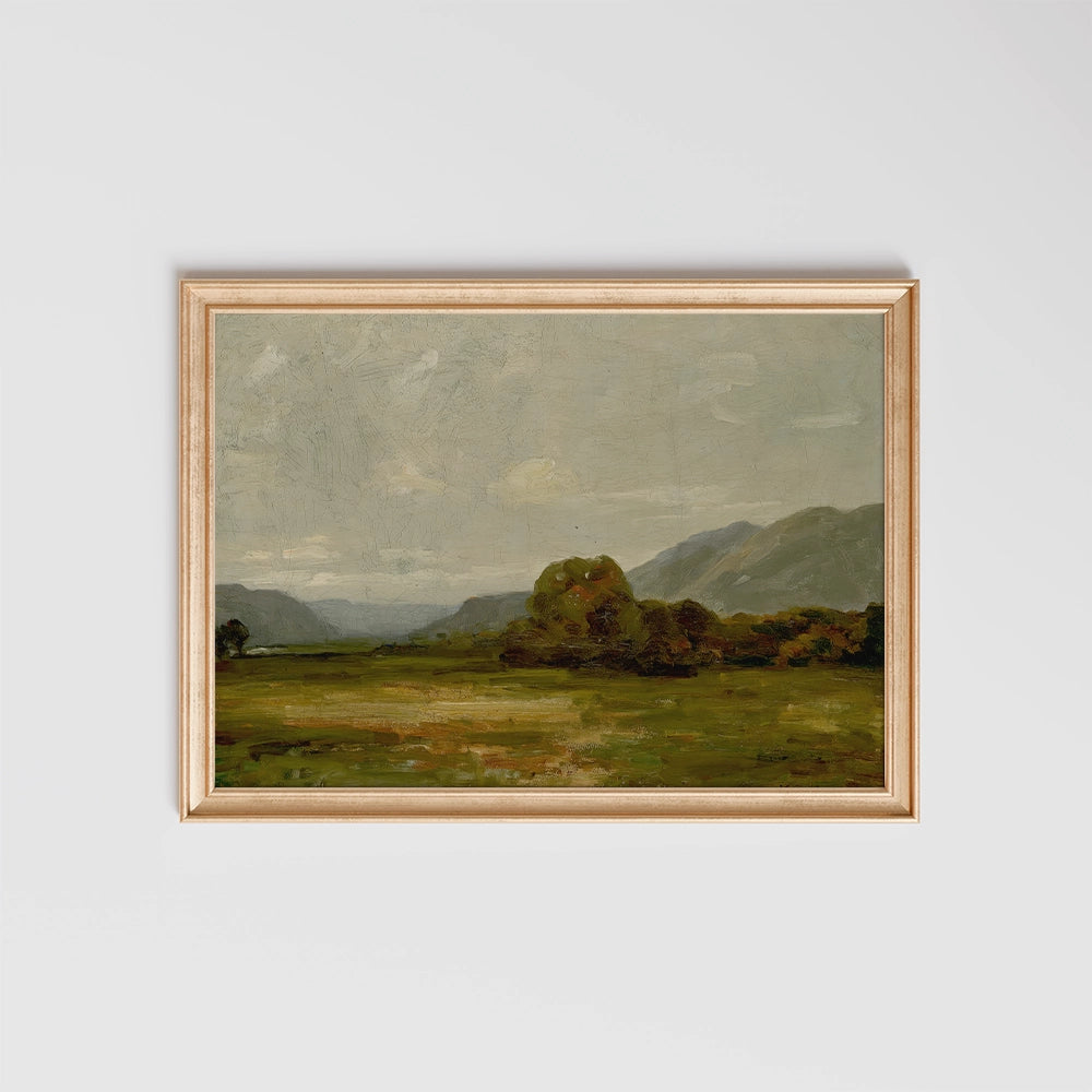 Landscape, may be viewed by Max Weyl - Fine Art Print