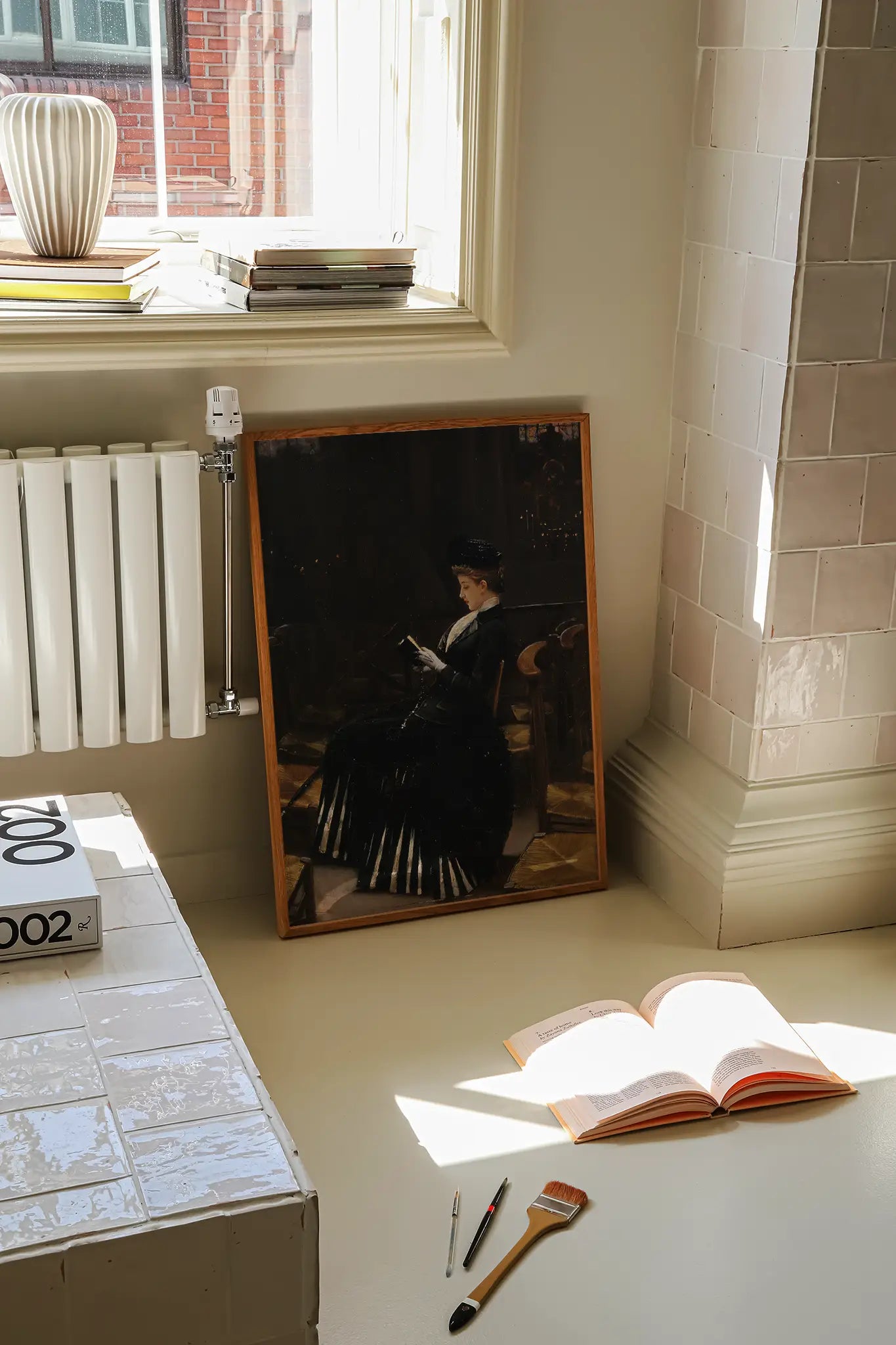 Jean Béraud - Femme en prière #130 poster print