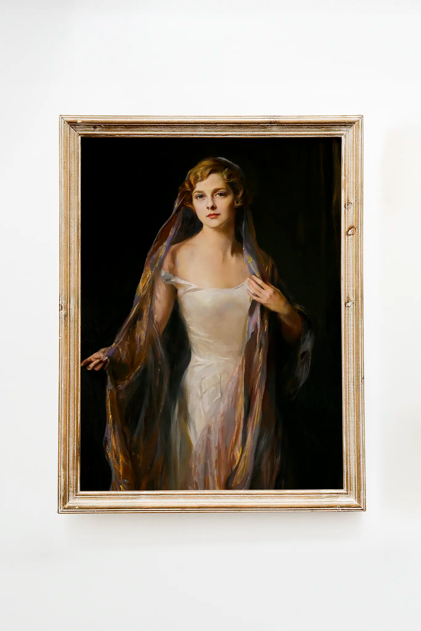 Philip Alexius de László - Portrait Of Edith Hope Iselin #95 poster print
