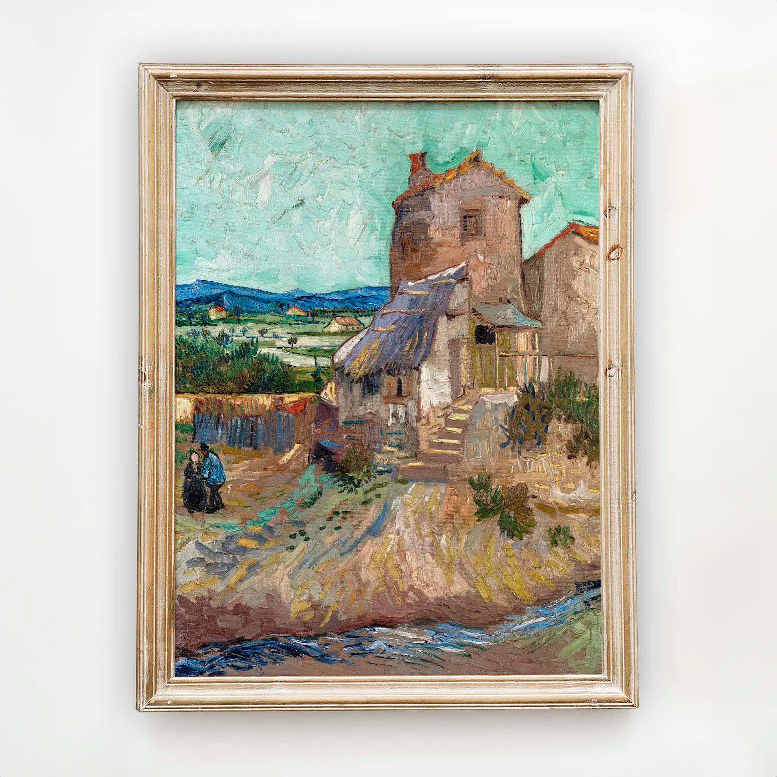Vincent Van Gogh - La Maison de la Crau #124 a beautiful painting reproduction by GalleryInk.Art