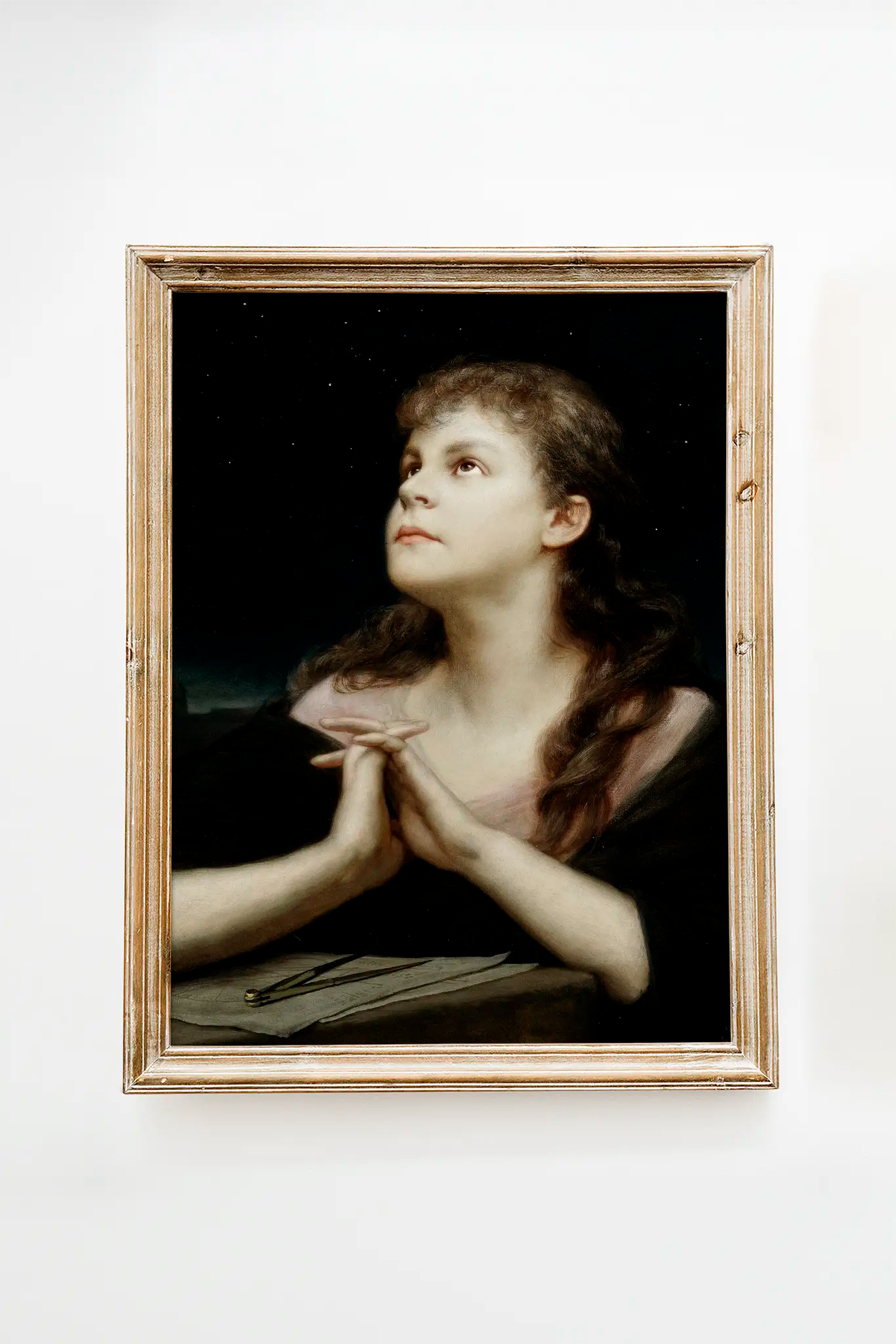 Gabriel von Max - Urania #122 poster print