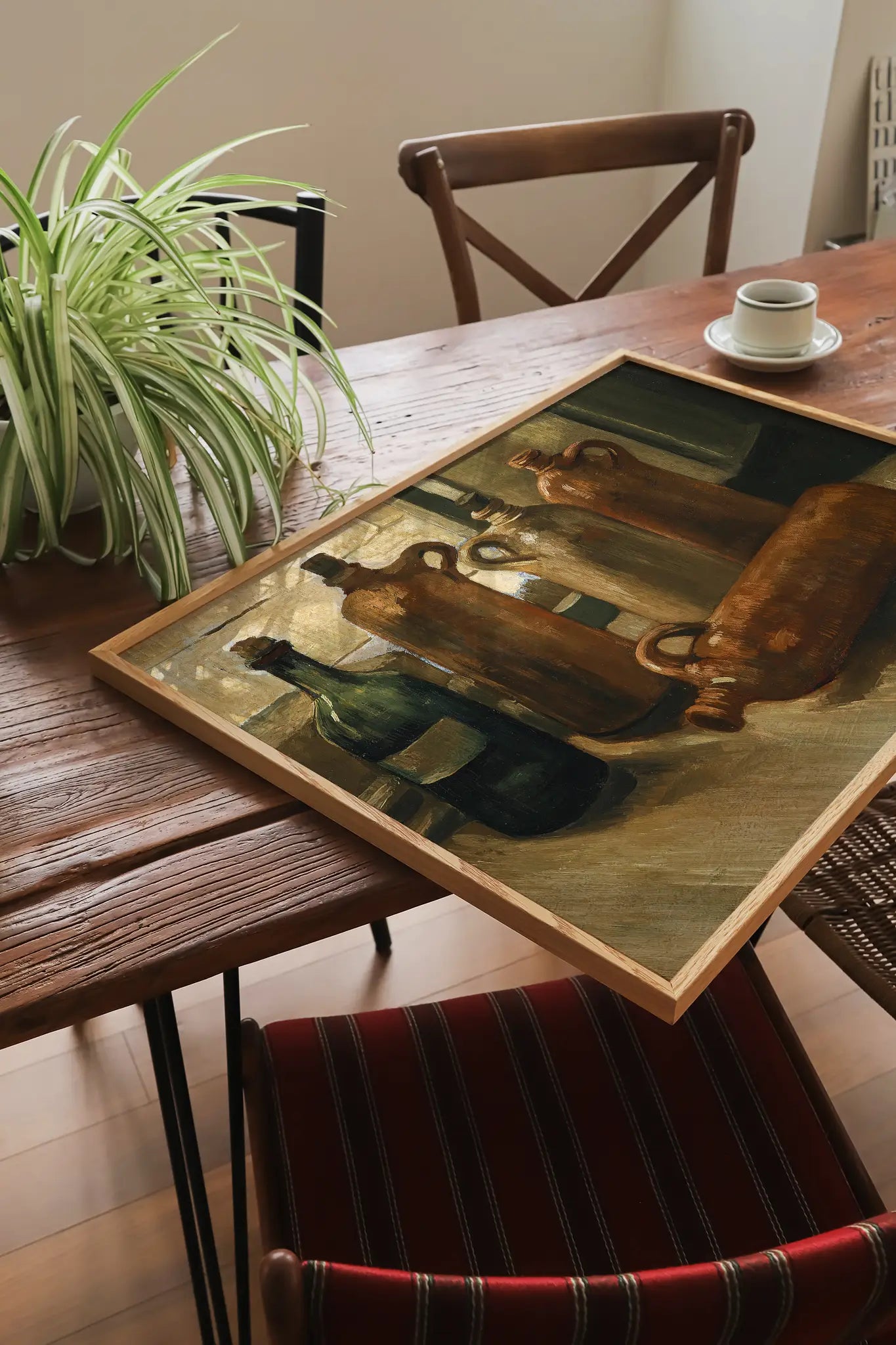 Vincent van Gogh - Stillleben mit fünf Flaschen #102 vintage print by GalleryInk.Art