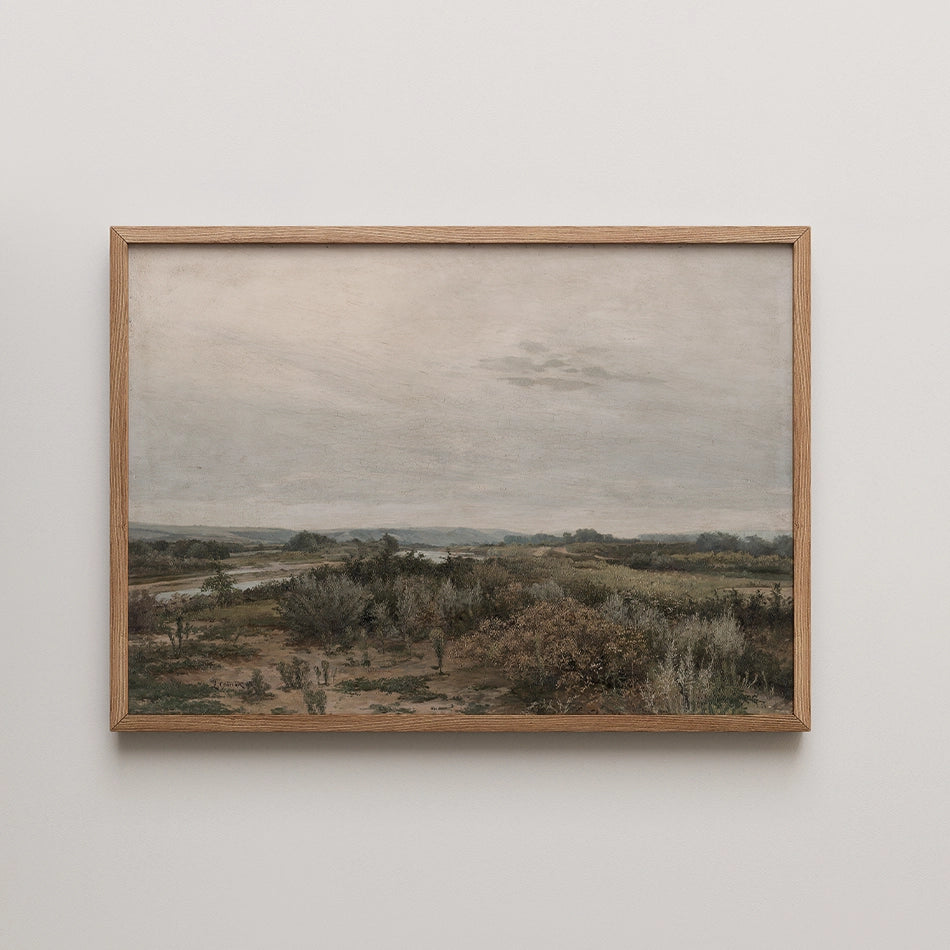 East Slovak Landscape by Ludovít Cordak - Fine Art Print