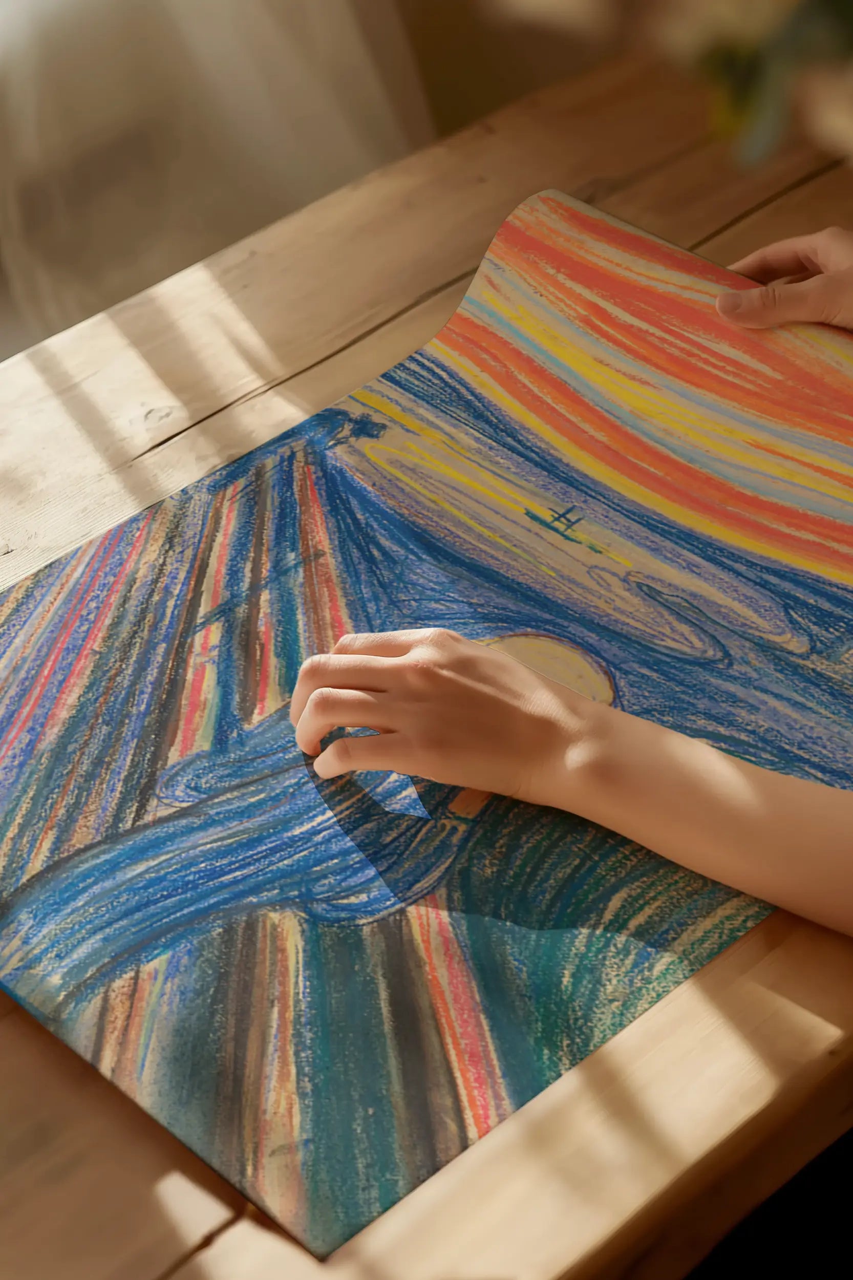 Edvard Munch - The Scream #81 a beautiful painting reproduction by GalleryInk.Art