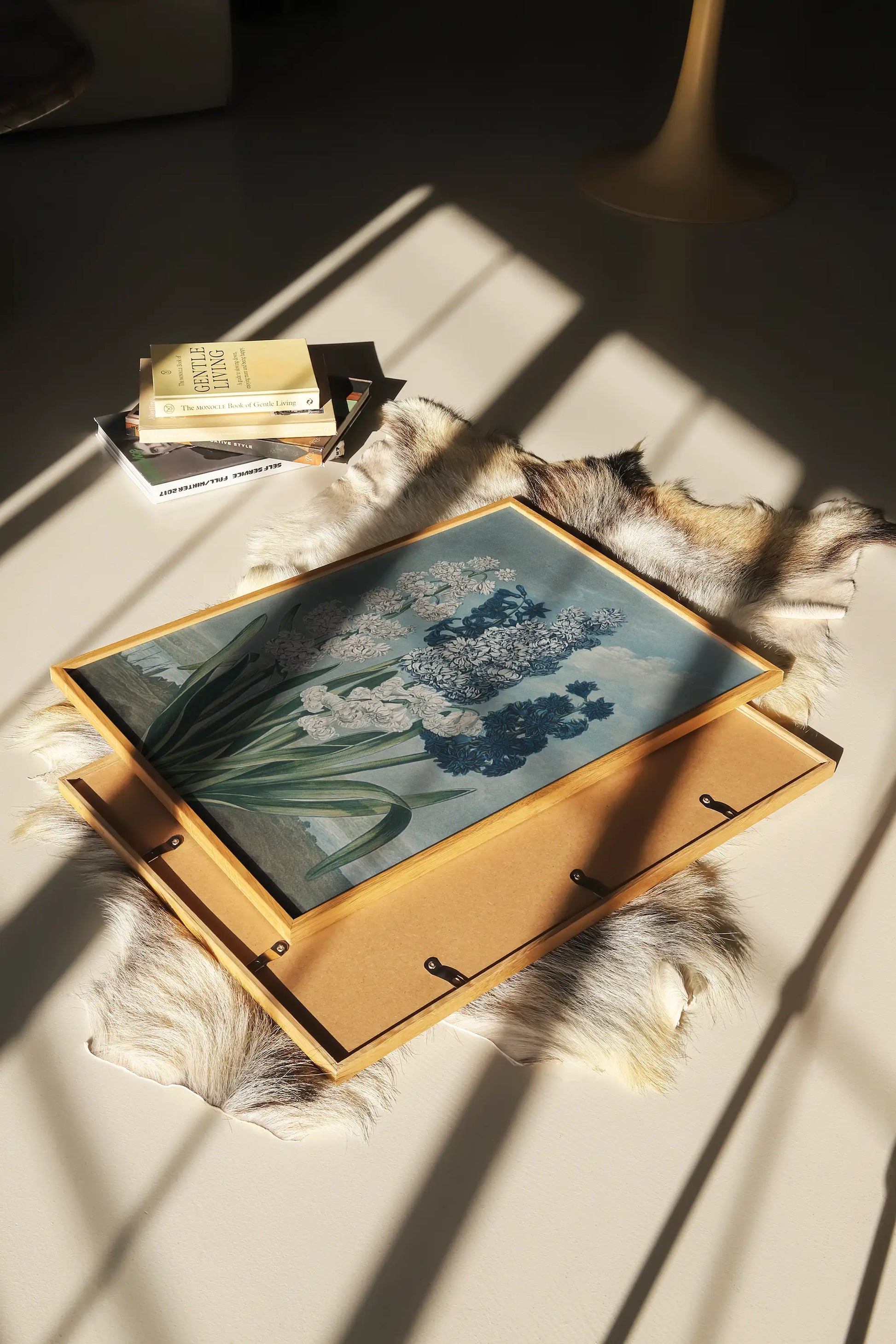 Thomas Warner - Hyacinths #65 a beautiful painting reproduction printed by GalleryInk.Art, a store providing still life wall art prints