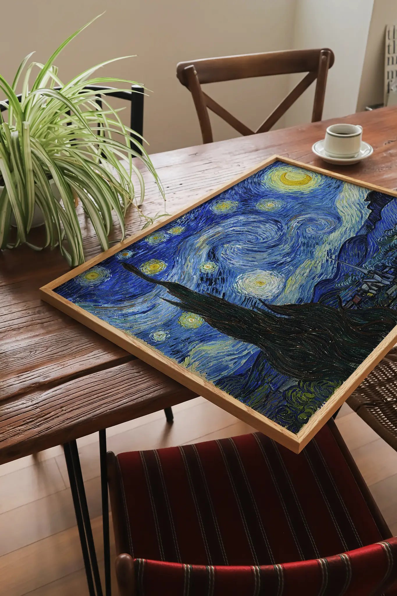 Vincent Van Gogh - The Starry Night (1889) #286 vintage print by GalleryInk.Art