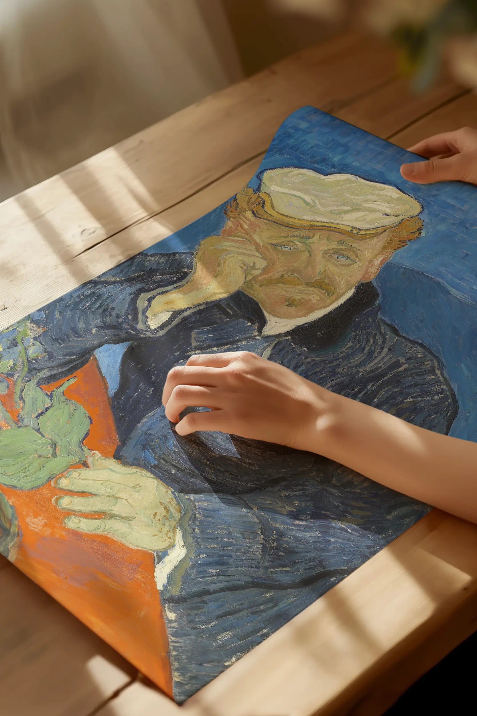 Vincent Van Gogh - Dr Paul Gachet #36 a beautiful painting reproduction by GalleryInk.Art