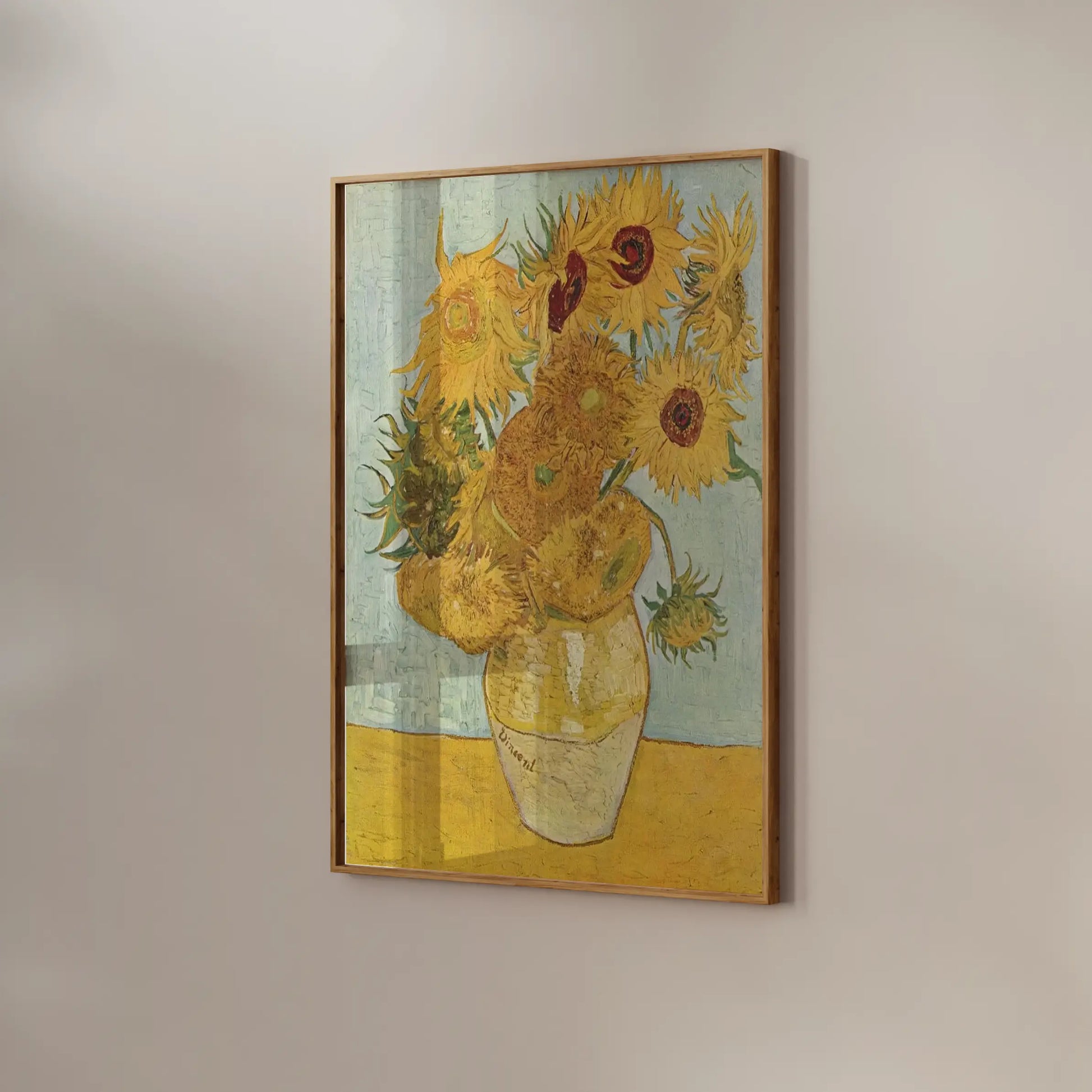 Vincent Van Gogh - Sunflowers (1887) #280 a beautiful painting reproduction by GalleryInk.Art