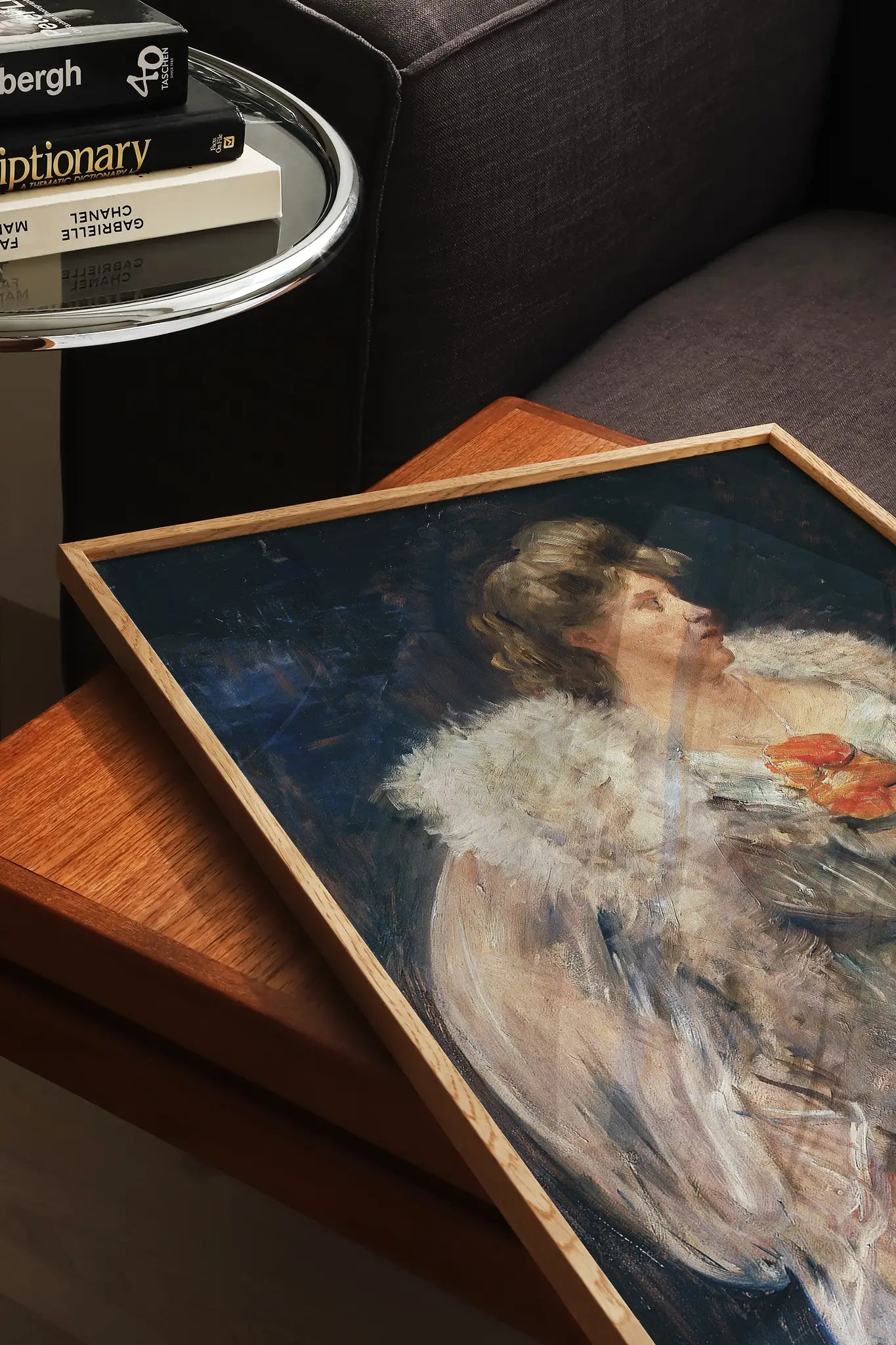 Lovis Corinth - The singer Frieda Halbe #74 poster print
