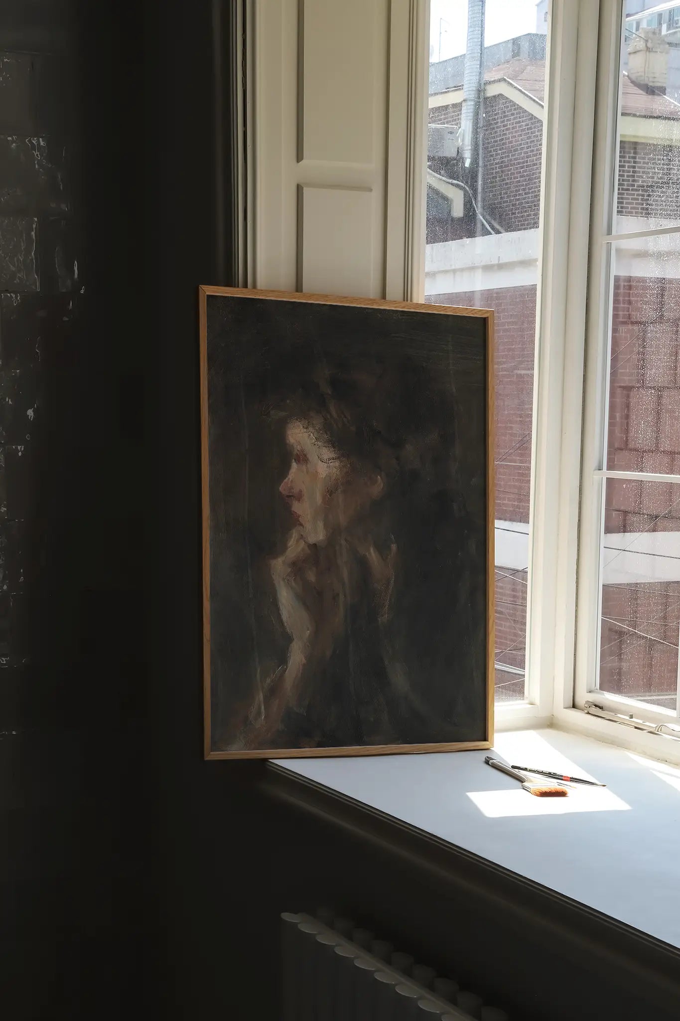 Jozef Israels - Contemplation #12 poster print