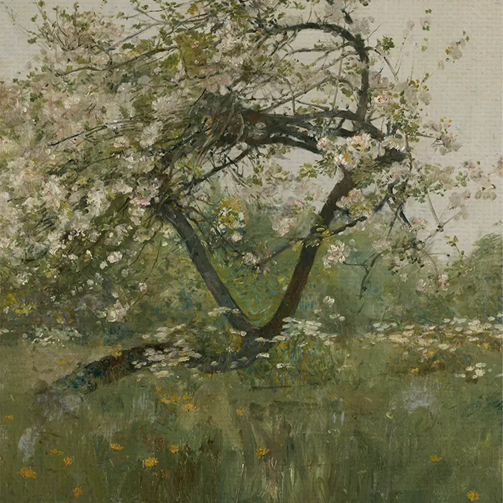Peach Blossoms by Childe Hassam - Final Mockup Example