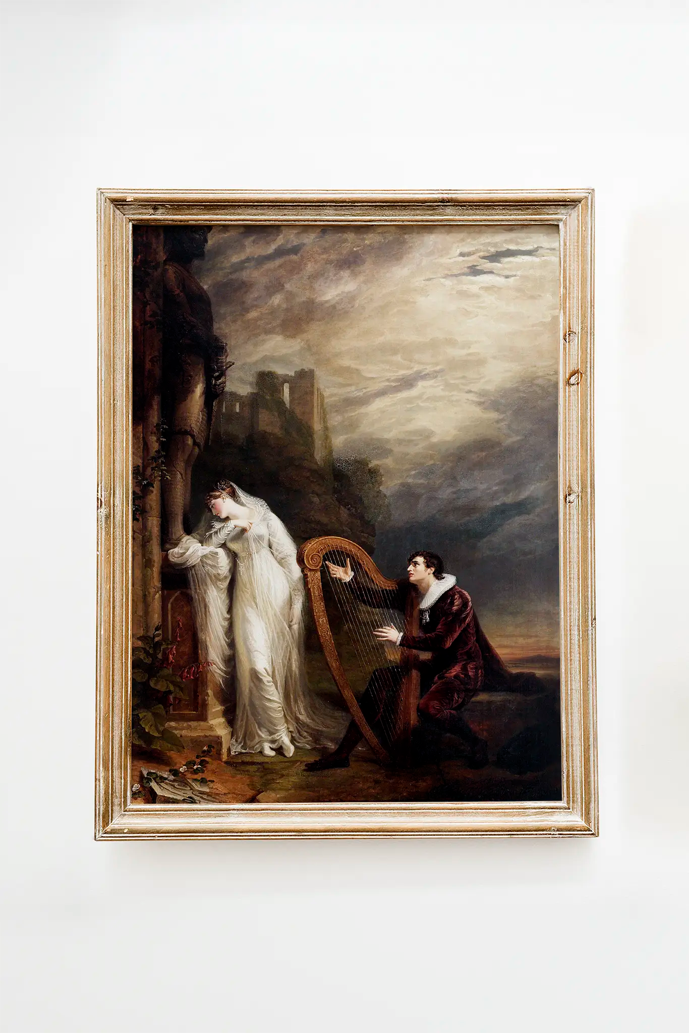 George Dawe - Genevieve #8 beautiful landscape painting reproduction, printed by GalleryInk.Art, a store specializing in mythology wall art prints.
