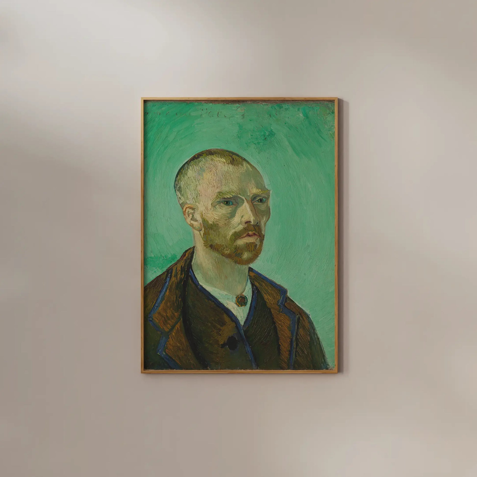 Vincent Van Gogh - Self Portrait #137 a beautiful painting reproduction by GalleryInk.Art