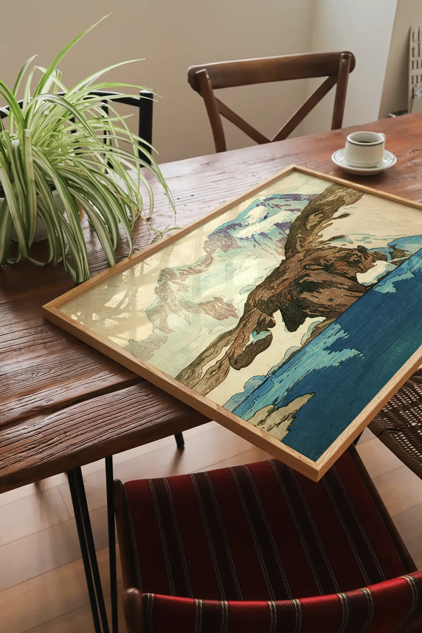 Hiroshi Yoshida - The Breithorn #38 a beautiful painting reproduction by GalleryInk.Art