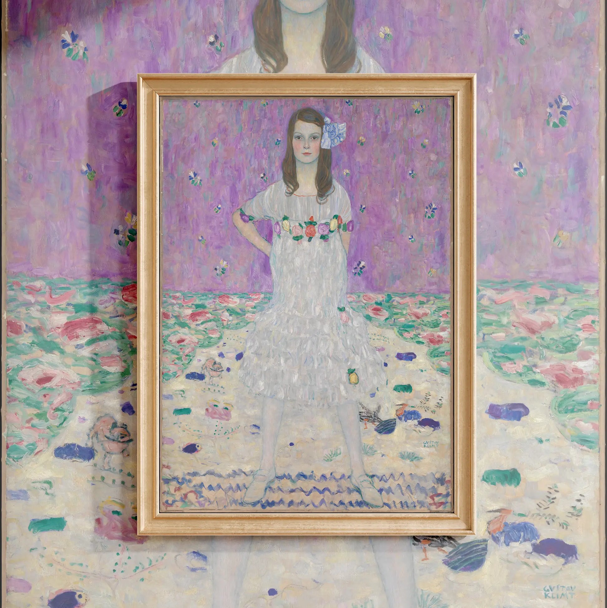 Gustav Klimt - Mäda Primavesi #34 a beautiful painting reproduction by GalleryInk.Art