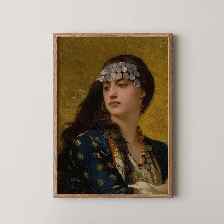 Fatima by Jules Joseph Lefebvre - Fine Art Print
