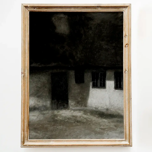 Vilhelm Hammershoi - Corner Of A Farm #2 poster print